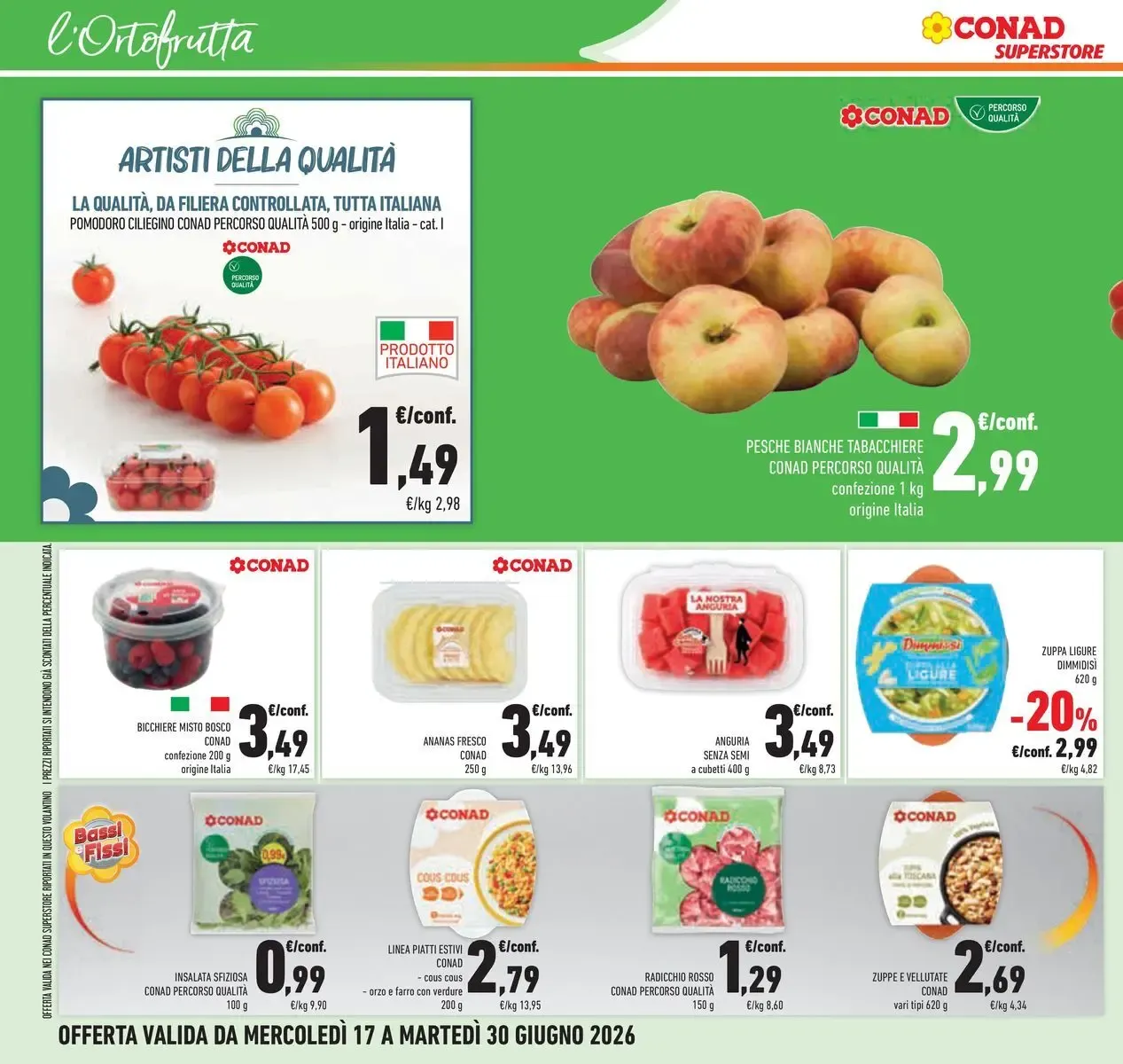 Conad Superstore da 17 giugno a 30 giugno di 2026 - Pagina del volantino 8