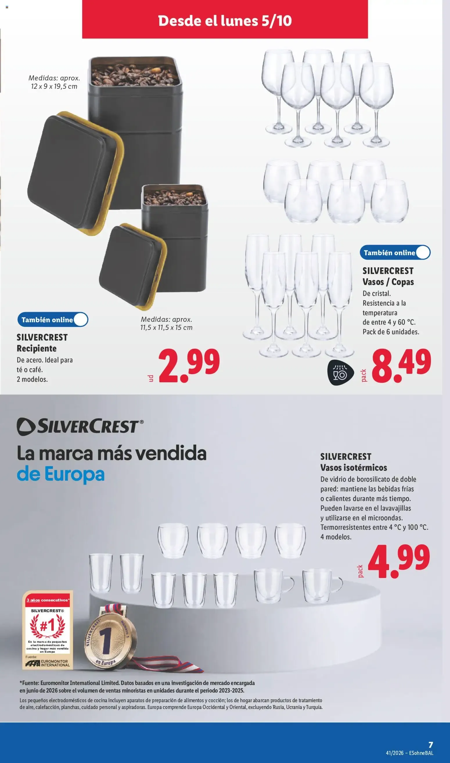 Catálogo de Lidl folleto de bazar del 05/10/2026 | Ofertas 5 de octubre al 11 de octubre 2026 - Página 11