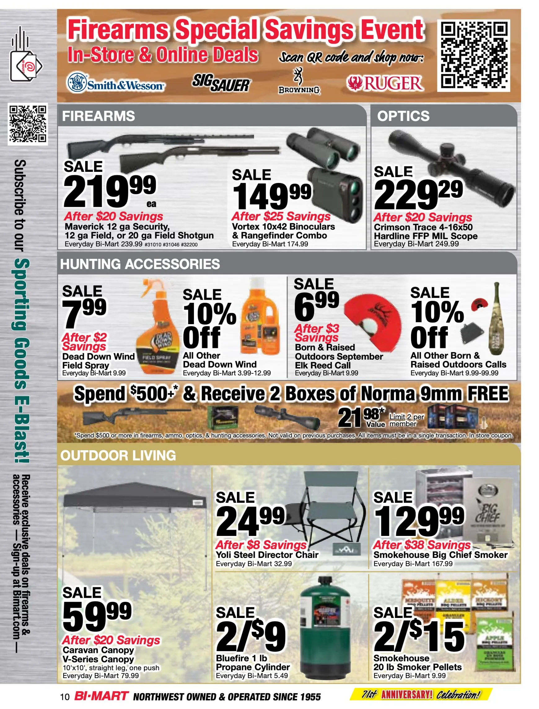 Weekly ad Bi-Mart Membership Savings Book - Back to School Savings from August 25 to September 14 2026 - Page 10