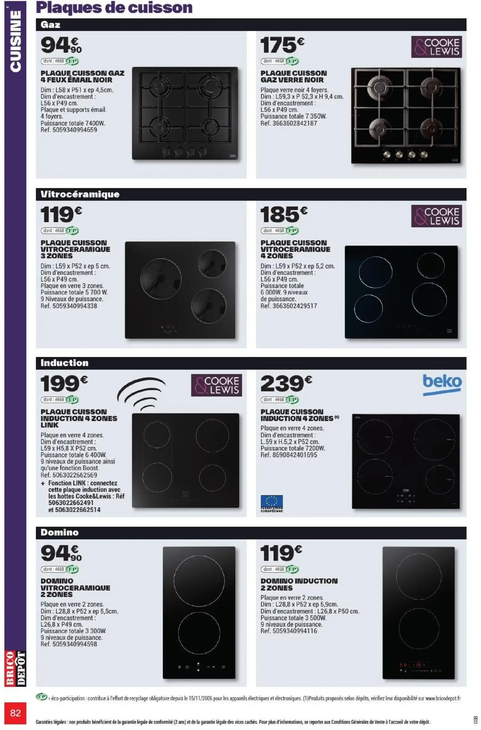 L'OFFICIEL DU BRICOLAGE - Automne du 17 septembre au 1 octobre 2026 - Catalogue page 82