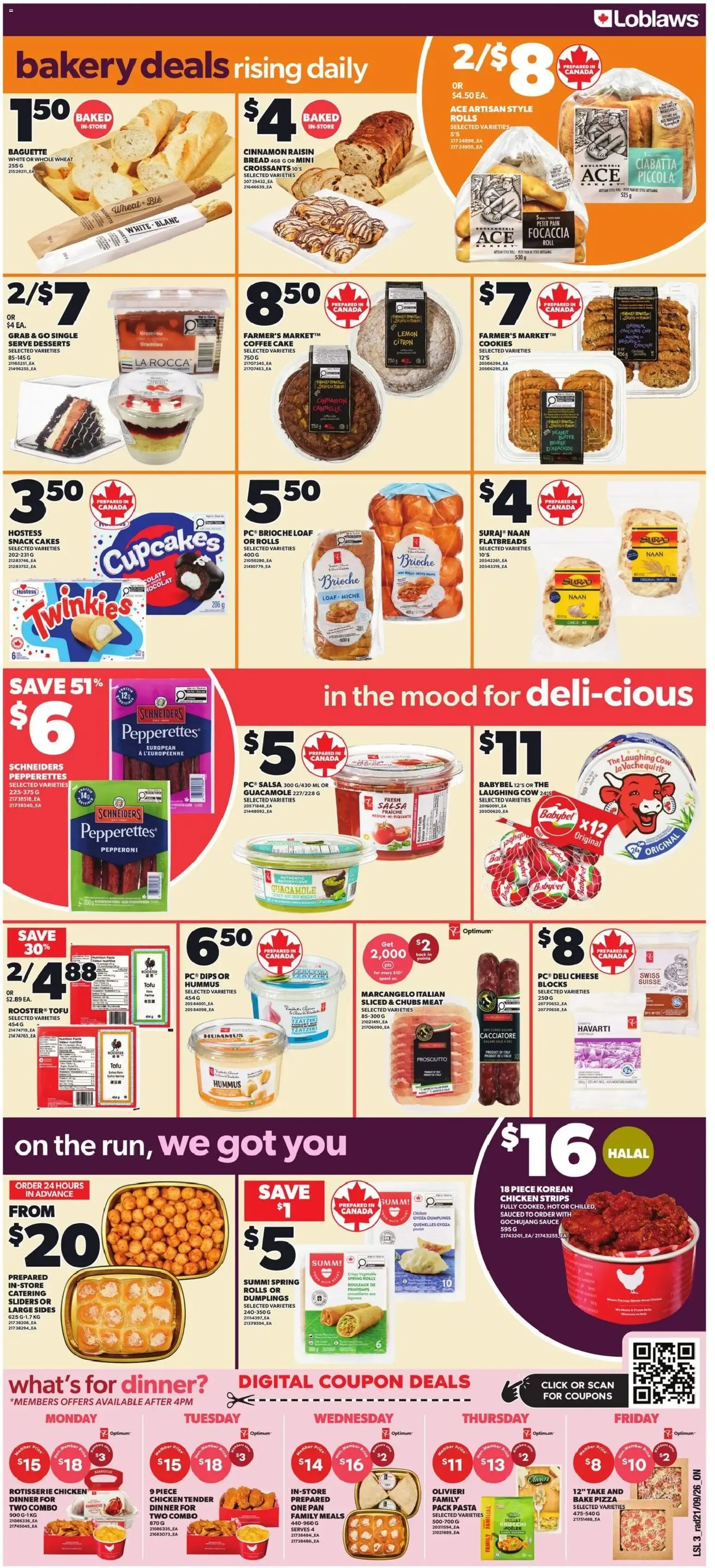 Loblaws weekly flyer / circulaire from Sep 24, 2026 > weekly specials & deals from September 24 to September 30 2026 - flyer page 4