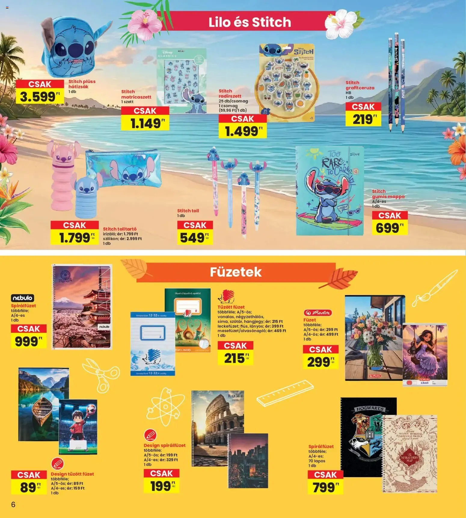 Katalógus Interspar Iskola katalógus - 2026.07.30. -tól/töl > akció, lapozható szórólap 🛍️ július 30.-tól augusztus 12.-ig 2026. - Oldal 6