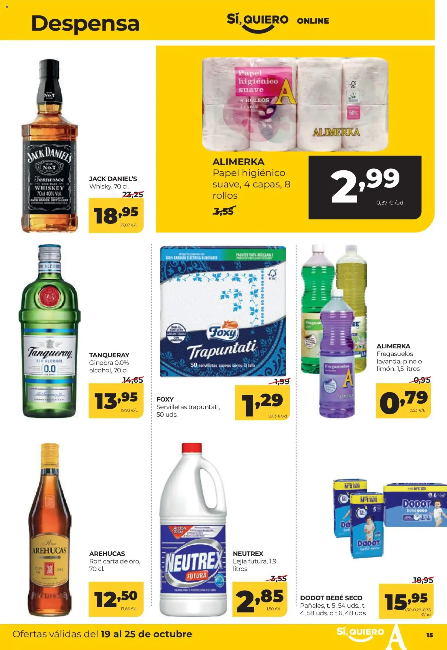 Catálogo de Alimerka folleto Castilla y León del 19/10/2026 | Catálogo 19 de octubre al 25 de octubre 2026 - Página 15