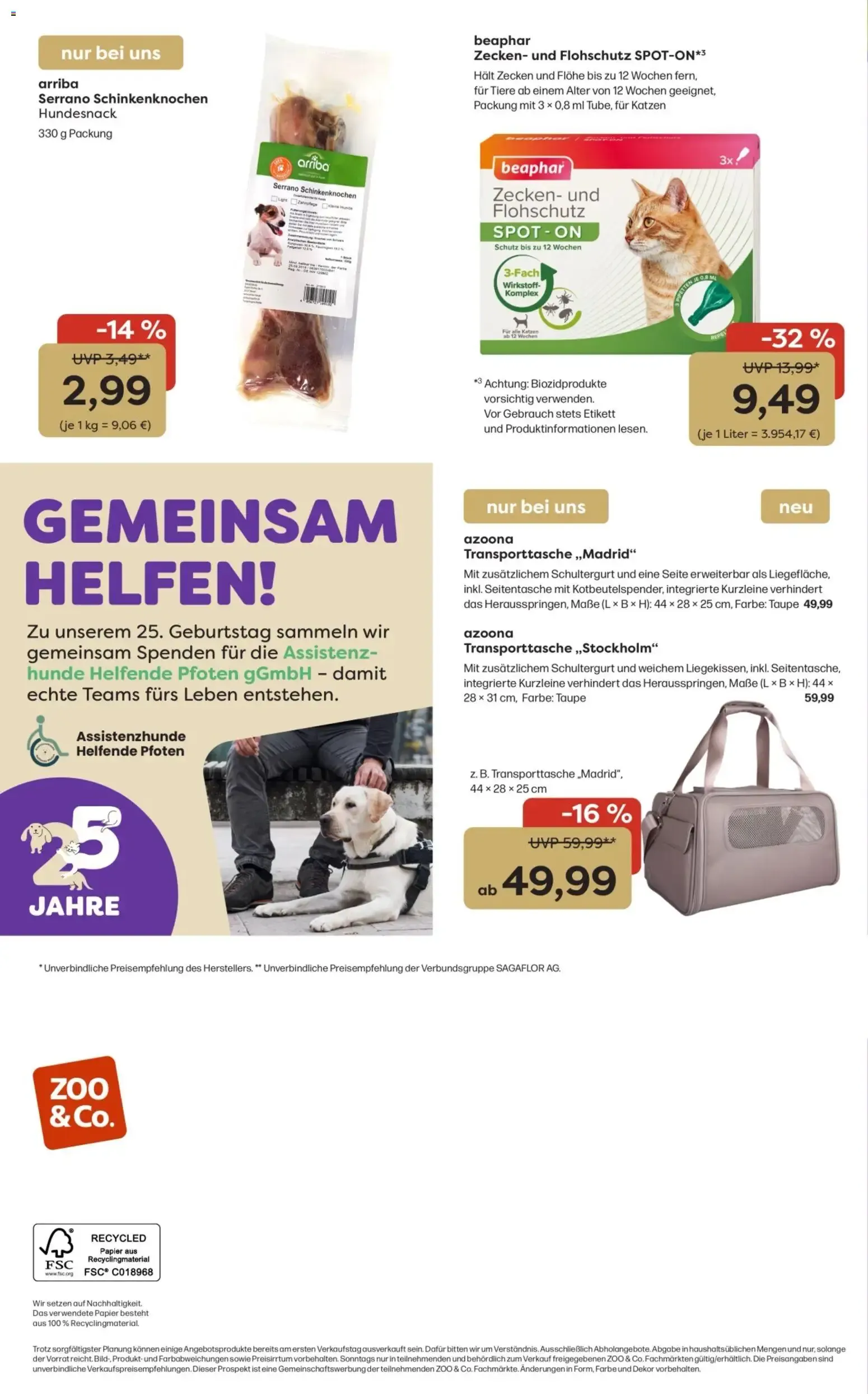 Zoo & co Prospekt vom 29.06.2026 – Angebote online von 29. Juni bis 5. Juli 2026 - Prospekt seite 12