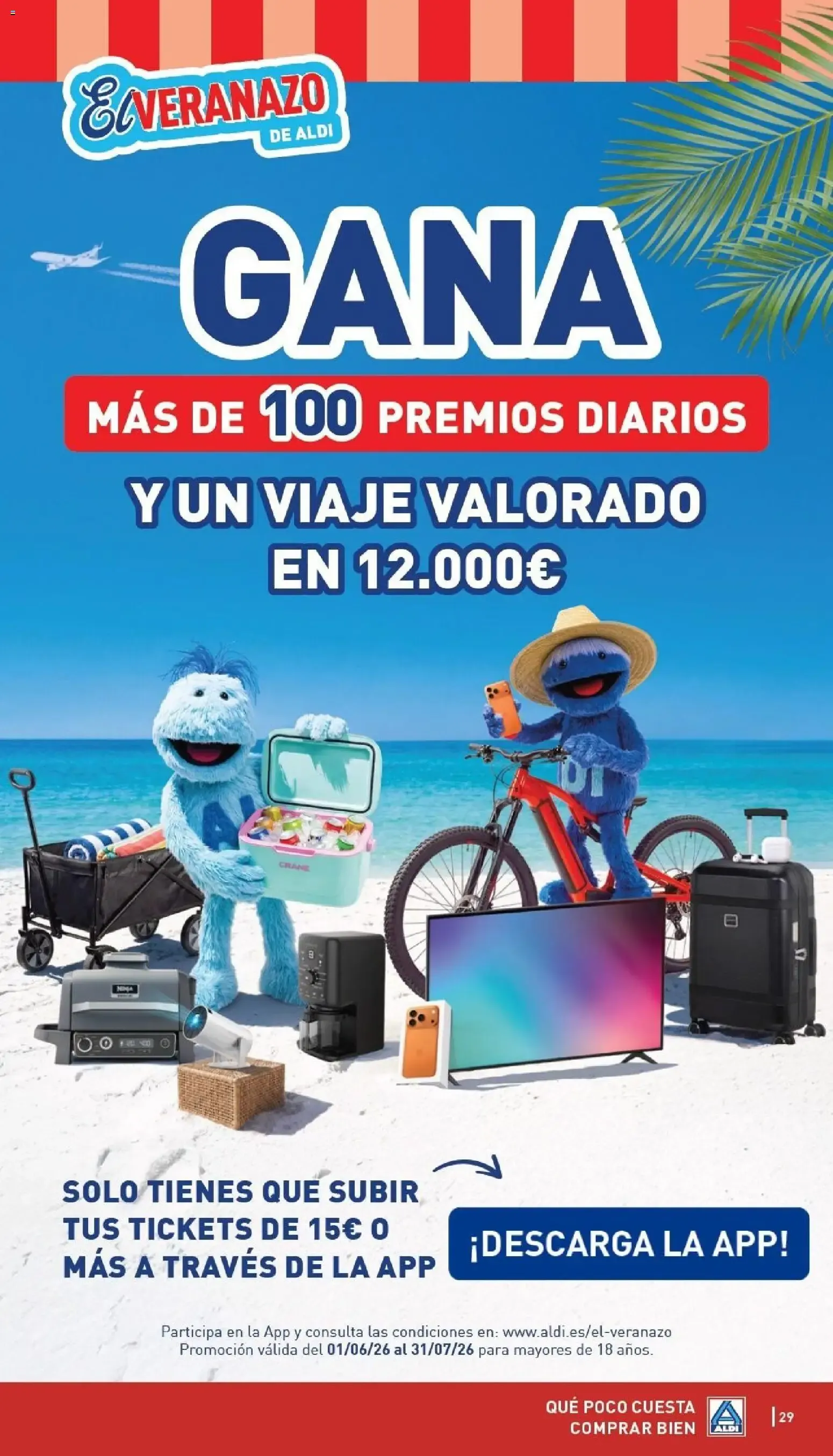 Catálogo de Aldi: Un Baño de Frescura al Mejor Precio 6 de julio al 12 de julio 2026 - Página 29