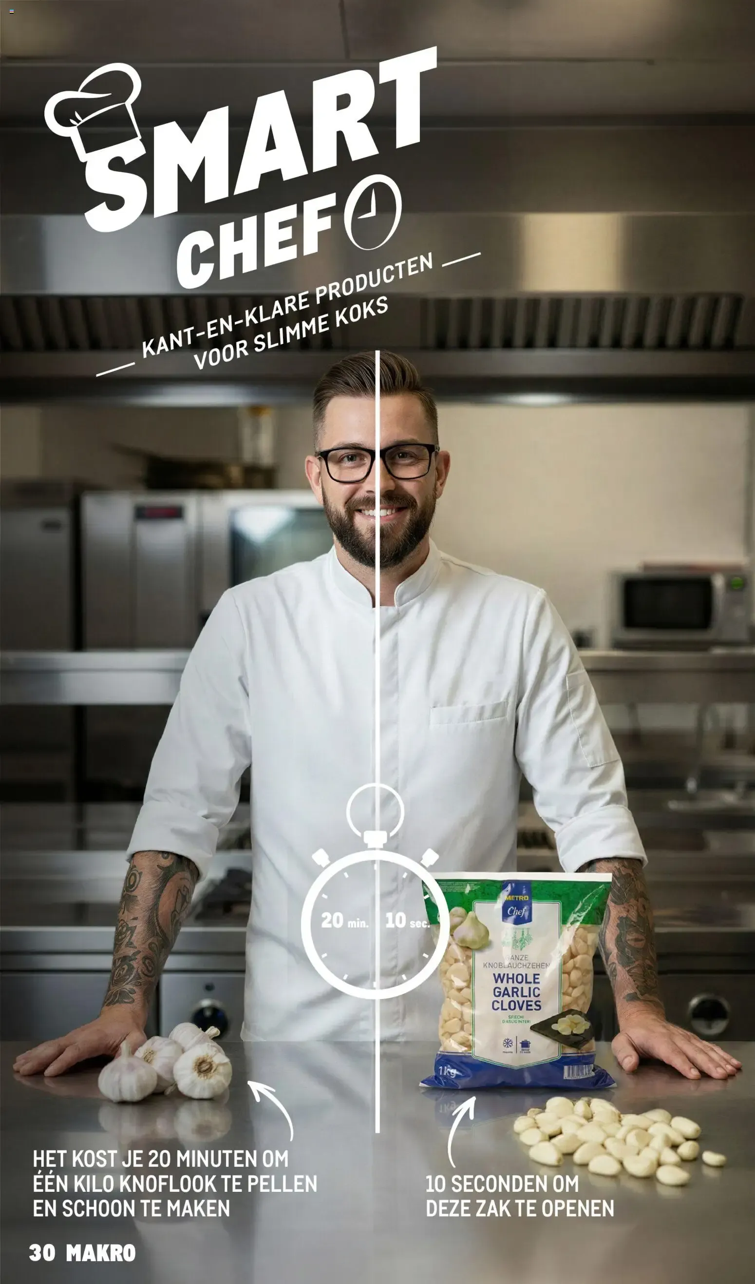 Makro Horeca Magazine: Ontdek Smart Chef van 7 oktober tot 31 oktober 2026 - Folder pagina 30