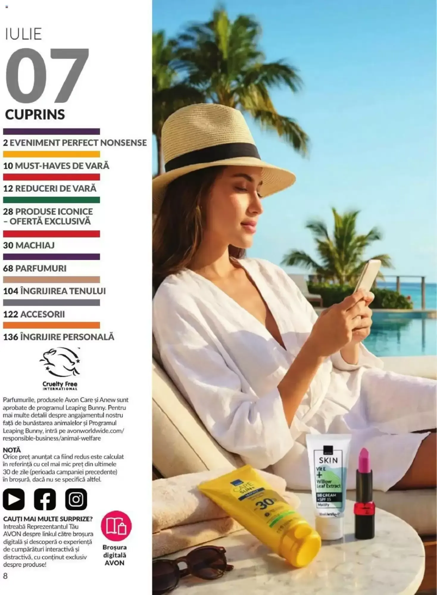 Catalog Avon - Campania 07/2026 de la 30 iunie până la 31 iulie 2026 - Revista Pagina 8