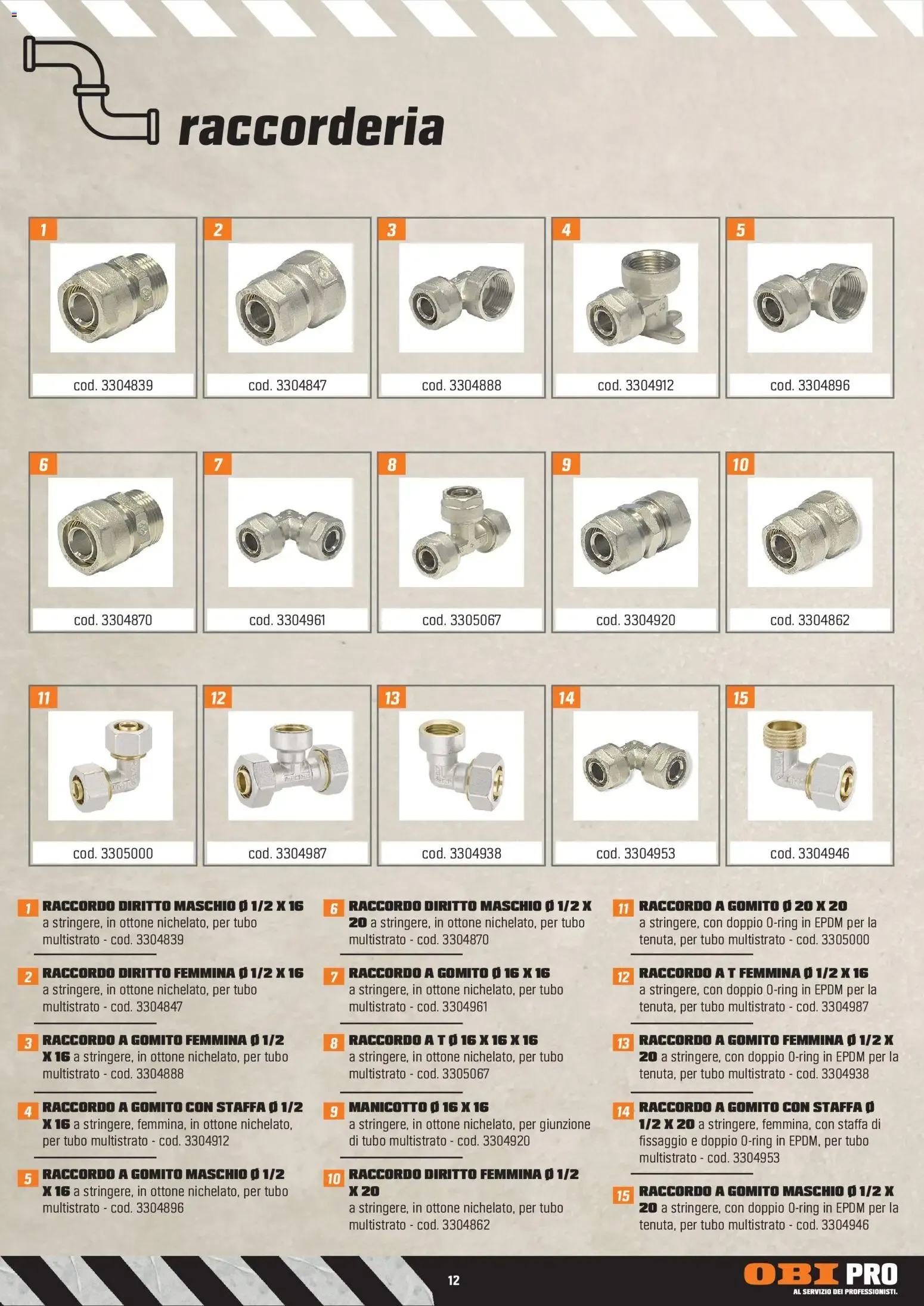 OBI PRO AL SERVIZIO DEI PROFESSIONISTI. da 14 settembre a 30 ottobre di 2026 - Pagina del volantino 12