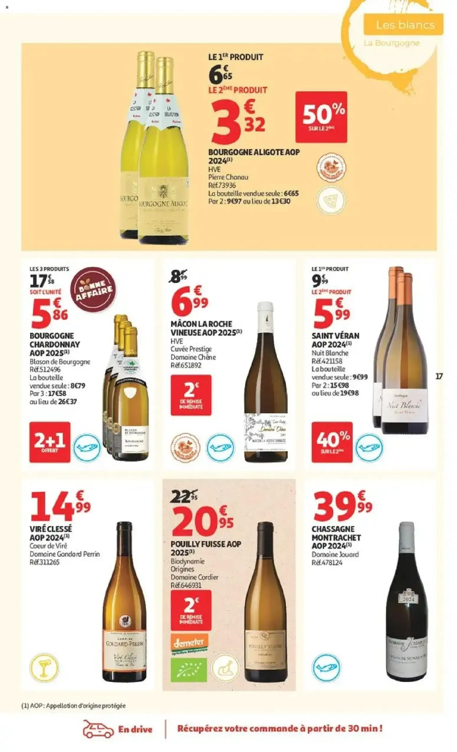 Auchan - Foire aux vins à partir du 25/09/2026 - promo en ligne du 25 septembre au 10 octobre 2026 - Catalogue page 17