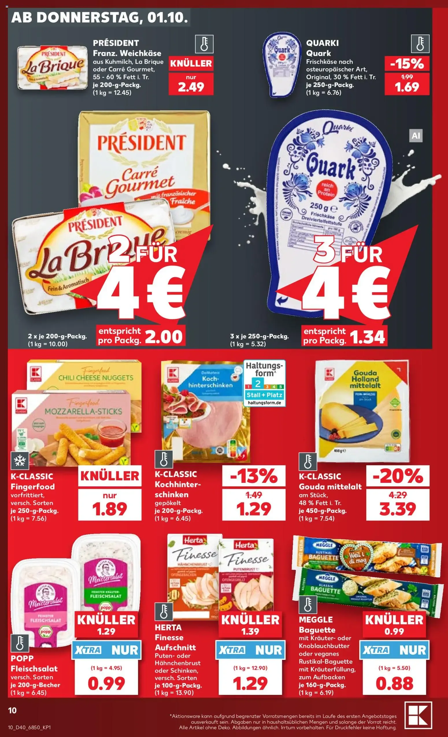 DEUTSCHLANDS BESTE PREISE van 1 oktober tot 7 oktober 2026 - Folder pagina 10