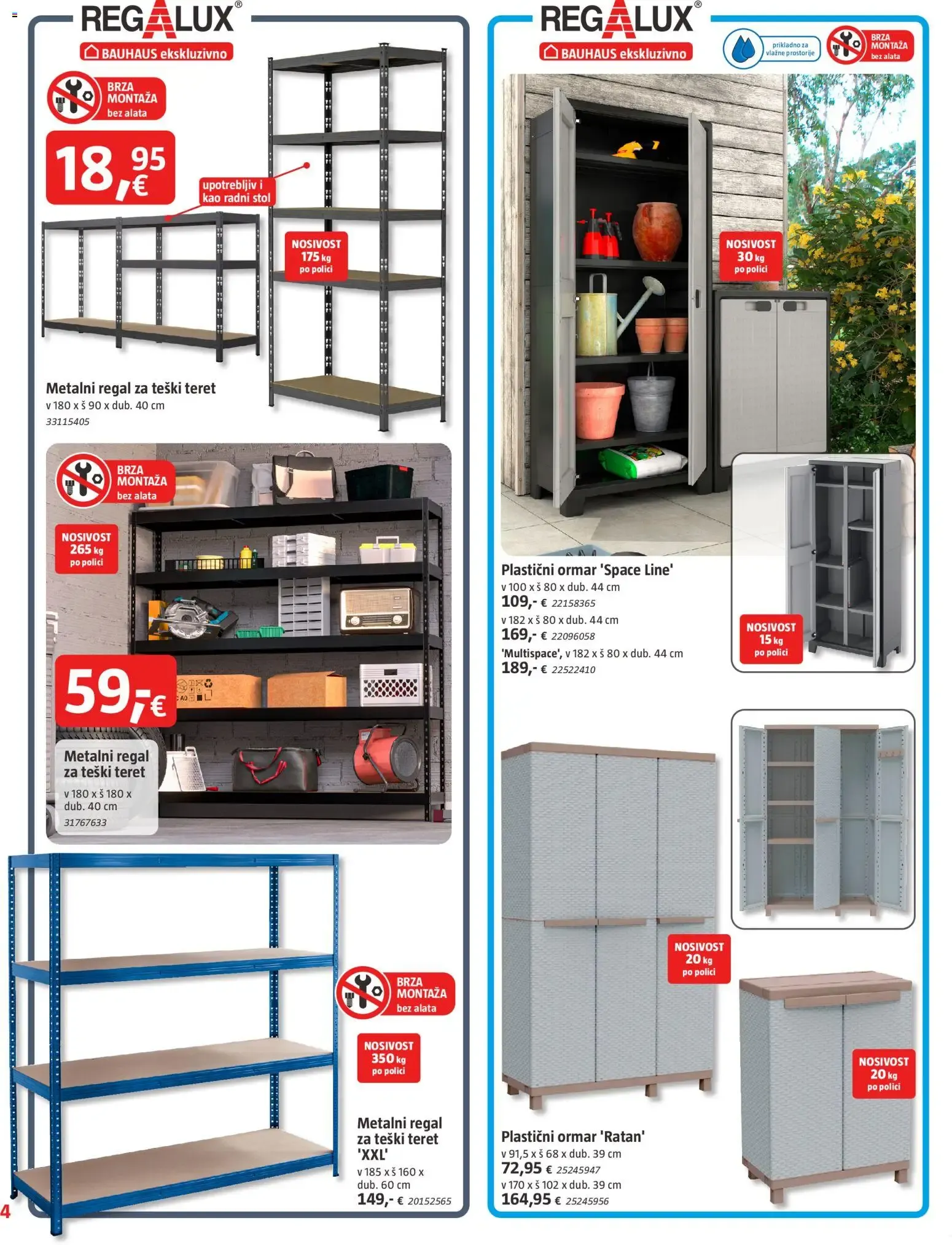 Katalog Bauhaus Katalog novi od 29.07.2026 na listanje > letak digitalni od 29. srpnja do 18. kolovoza 2026. - Pregled Stranica 4