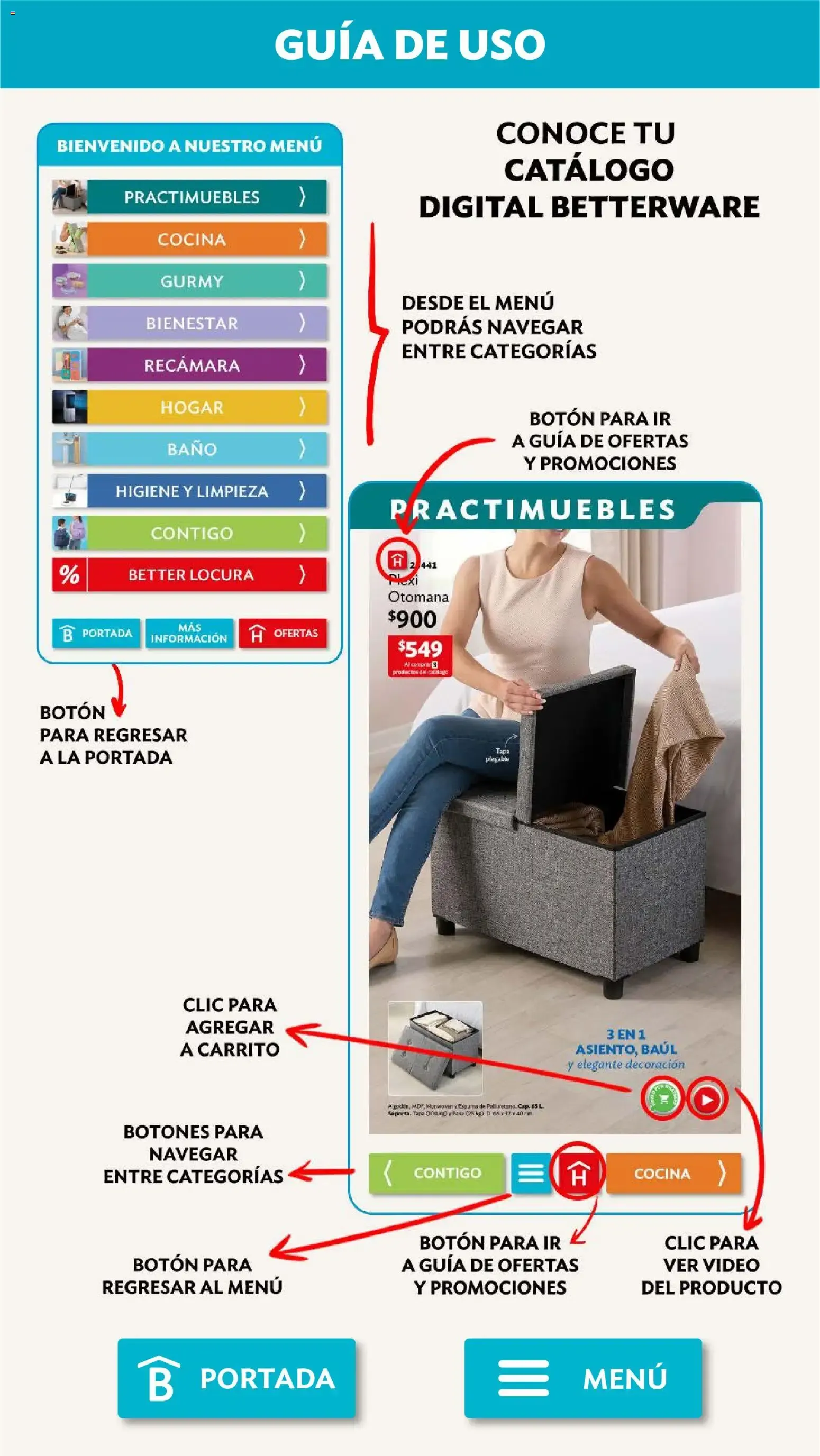 Catálogo de Betterware Catálogo Septiembre 2026 1 de septiembre al 28 de septiembre 2026 - Pagina 116