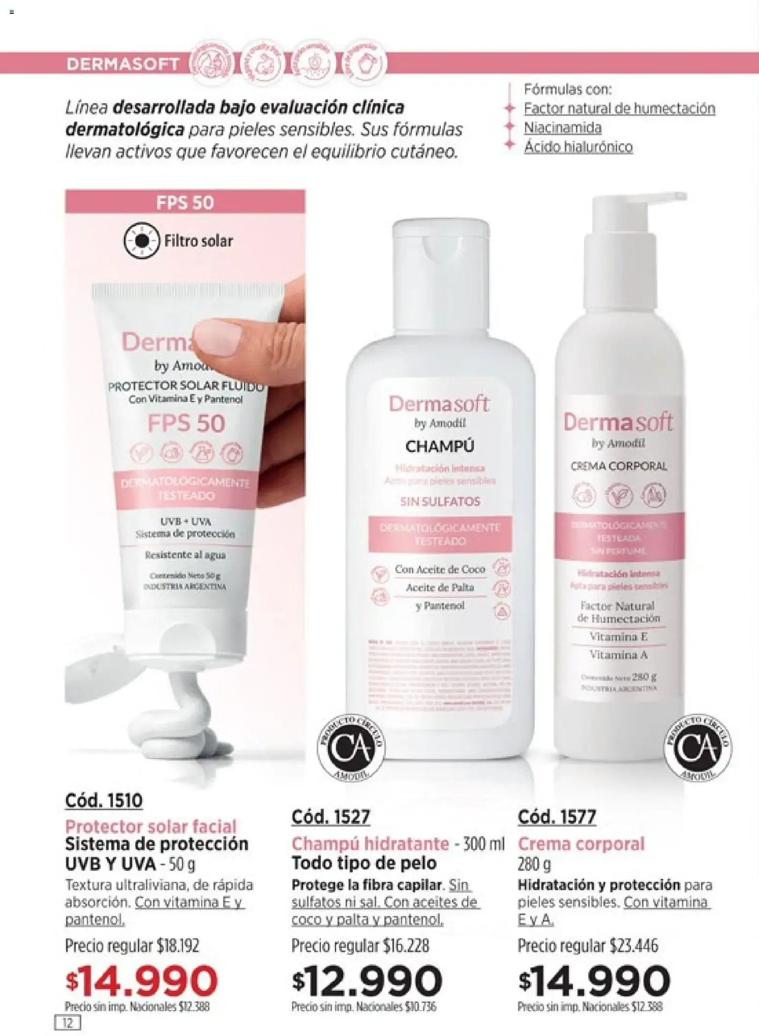 Ofertas de Catálogo Amodil Campaña 17 del 01/10/2026 - 15/10/2026 1 de octubre al 15 de octubre 2026 - Página 12 del catálogo