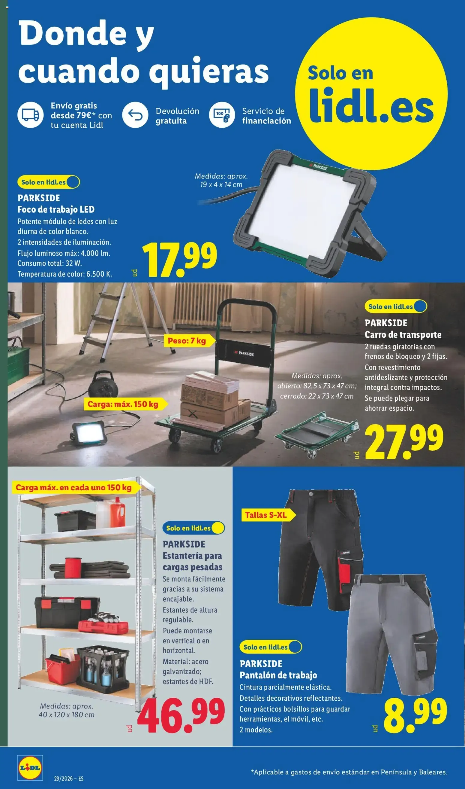 Catálogo de Lidl folleto de bazar del 13/07/2026 | Ofertas 13 de julio al 19 de julio 2026 - Página 4