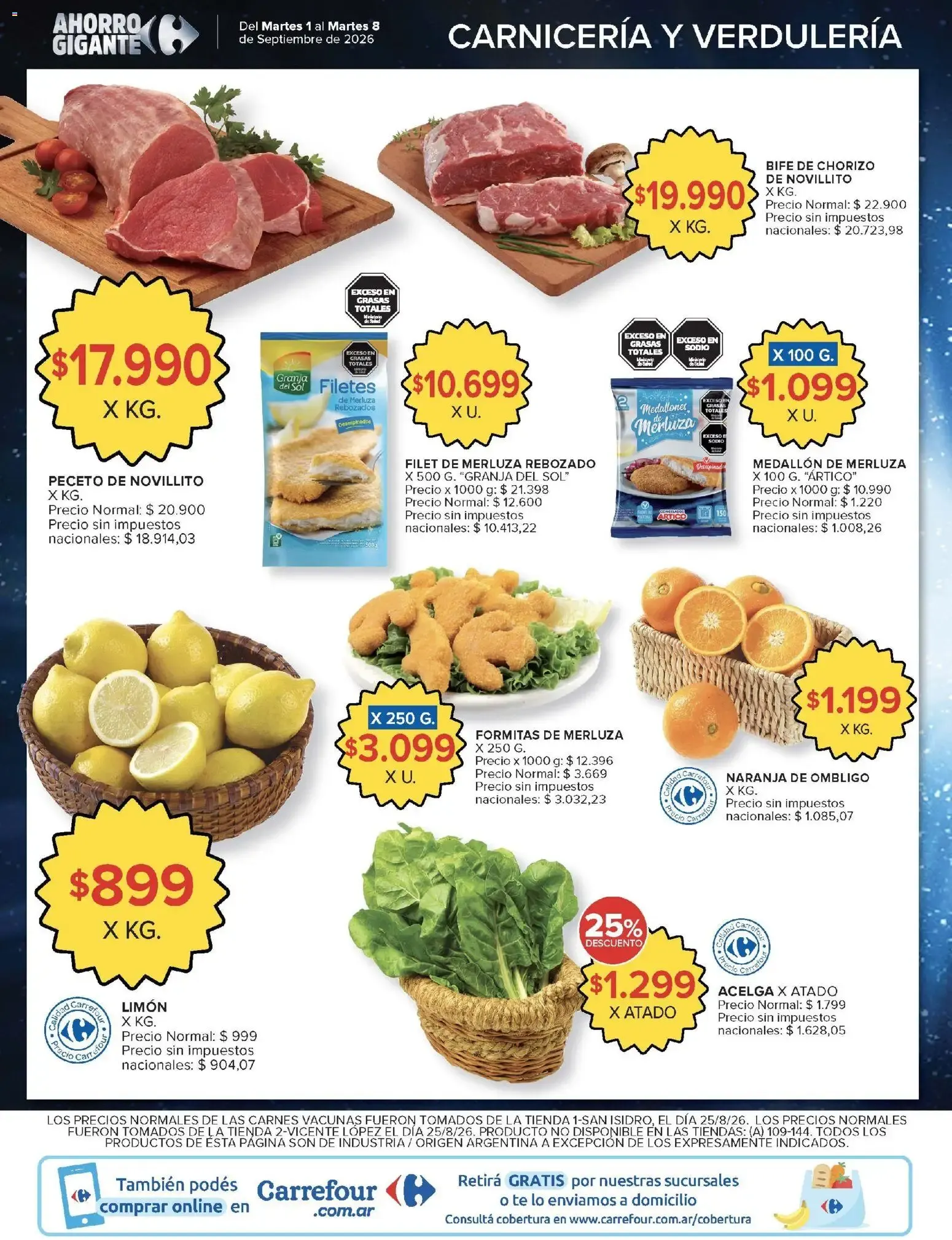 Ofertas de AHORRO GIGANTE 1 de septiembre al 8 de septiembre 2026 - Página 3 del catálogo