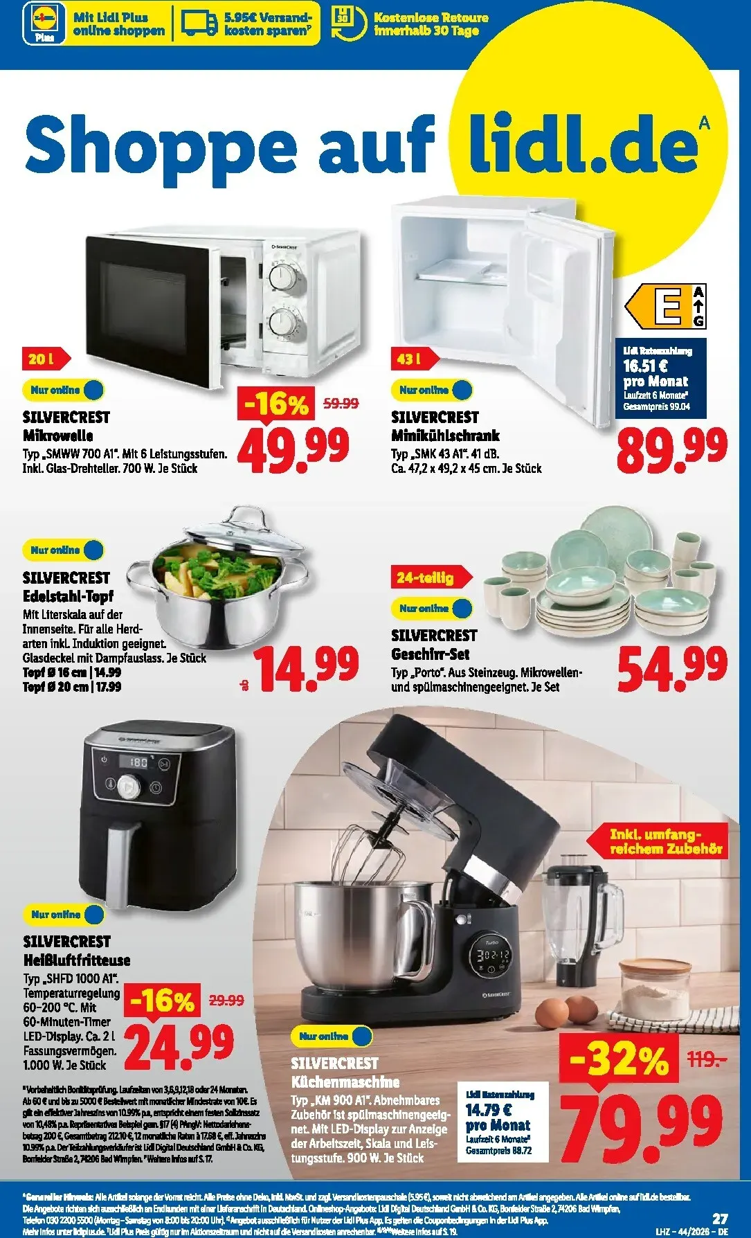 Lidl Prospekt – von Montag 26.10.2026 bis Samstag 31.10.2026 von 26. Oktober bis 31. Oktober 2026 - Prospekt seite 48