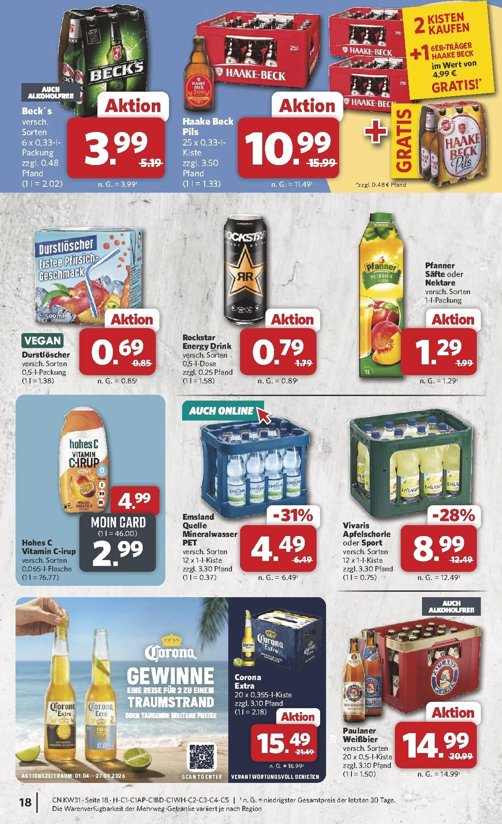 Combi Prospekt – von Montag 27.07.2026 bis Samstag 01.08.2026 von 27. Juli bis 1. August 2026 - Prospekt seite 18