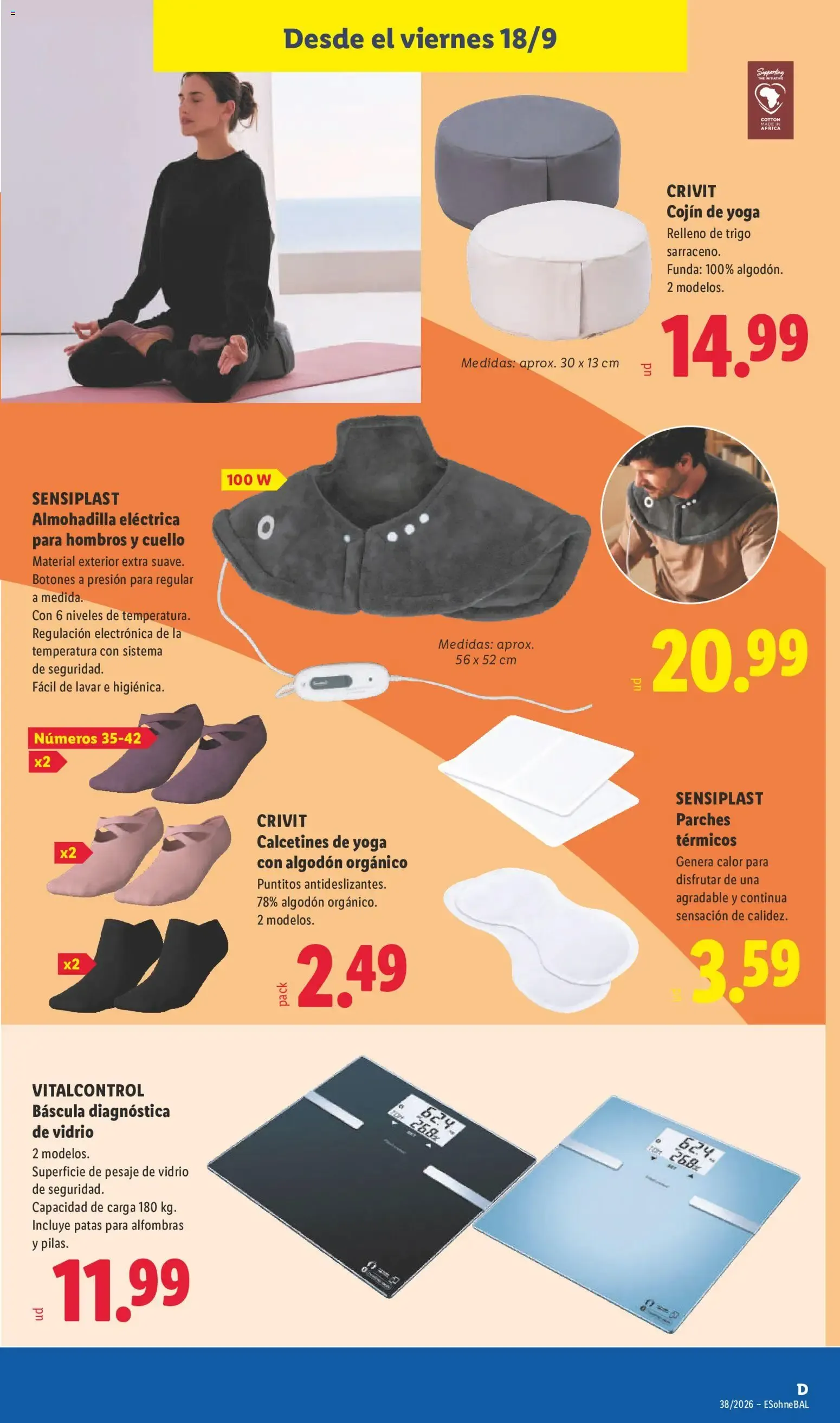 Catálogo de Lidl folleto de bazar del 14/09/2026 | Ofertas 14 de septiembre al 20 de septiembre 2026 - Página 27
