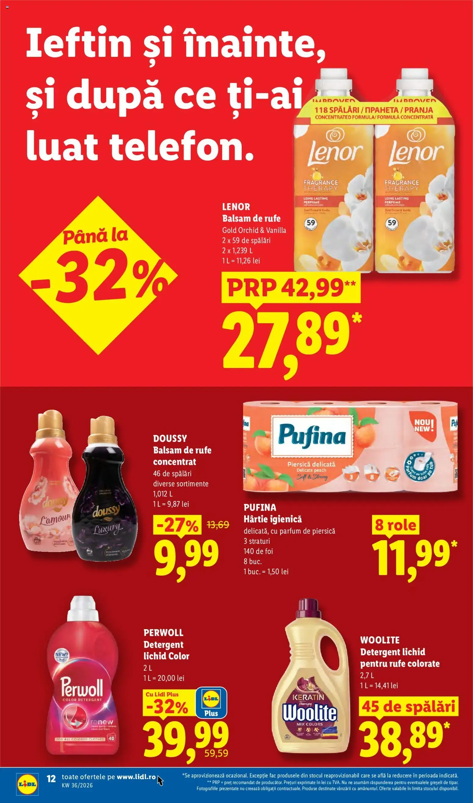 Catalog Catalog LIDL 31.08.2026 - Oferta și Revista online de la 31 august până la 6 septembrie 2026 - Revista Pagina 12
