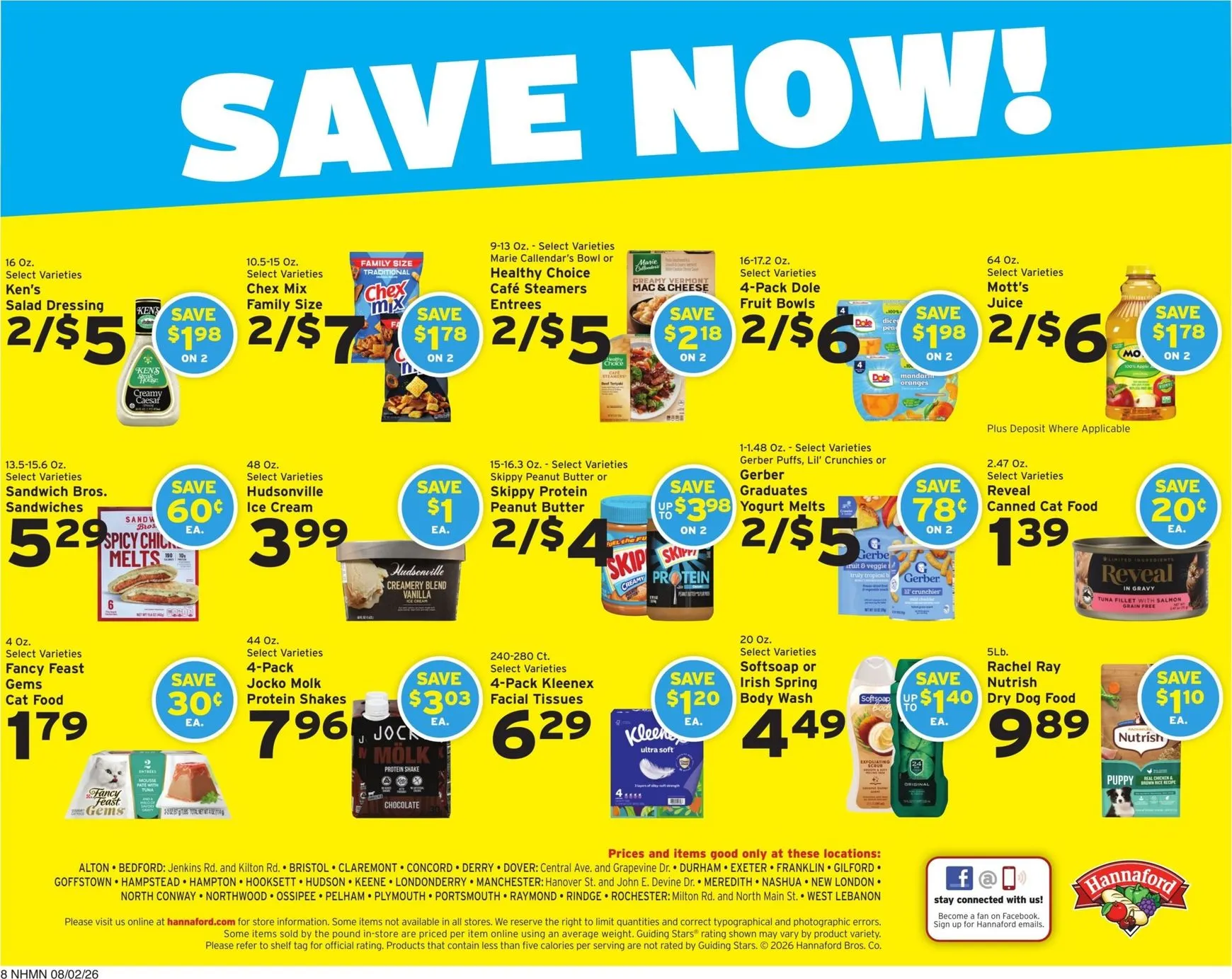 Weekly ad Hannaford: Ofertas de la semana from August 2 to August 8 2026 - Page 12