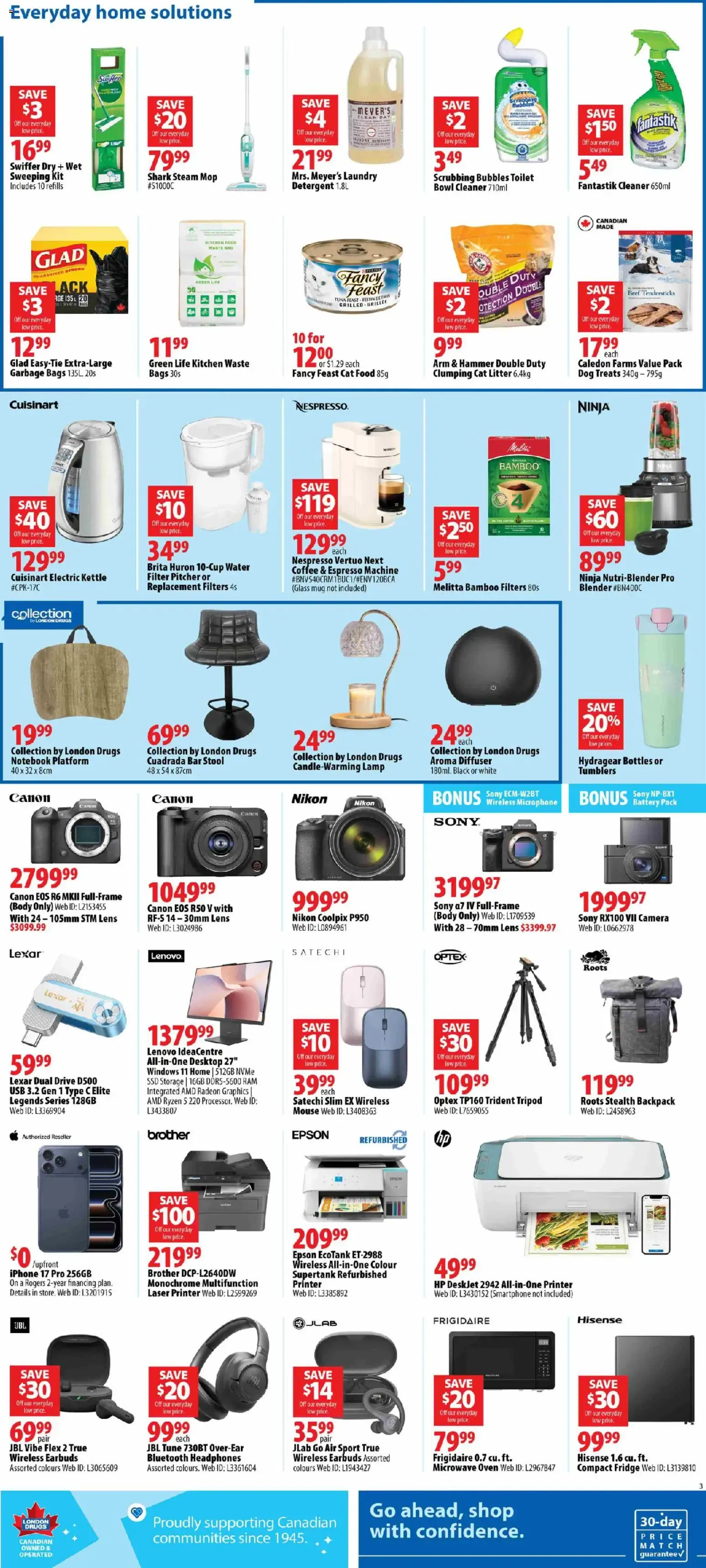 London Drugs weekly flyer / circulaire from Sep 11, 2026 > weekly specials & deals from September 11 to September 16 2026 - flyer page 3