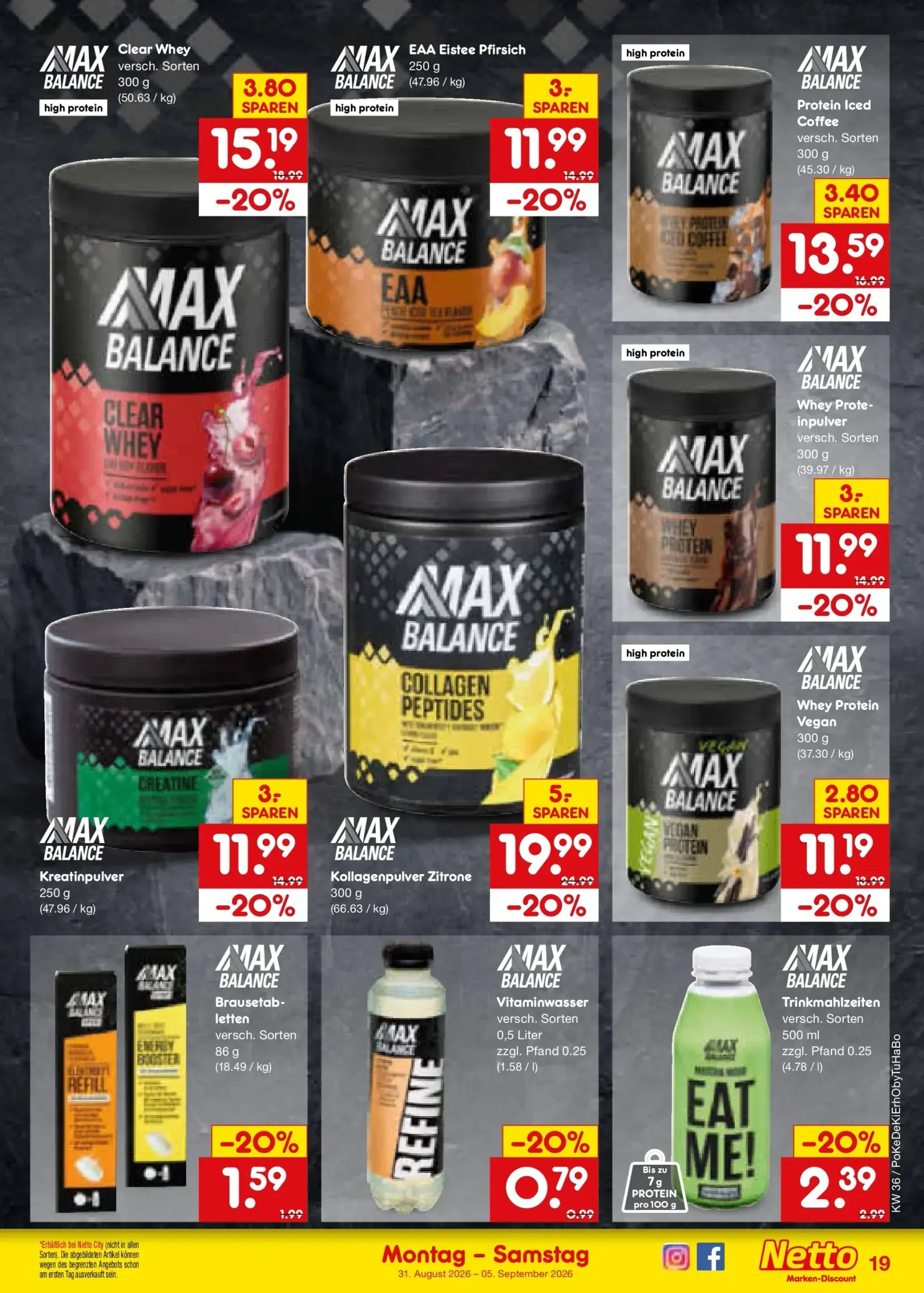 Netto Marken Discount Prospekt – von Montag 31.08.2026 bis Samstag 05.09.2026 von 31. August bis 5. September 2026 - Prospekt seite 26