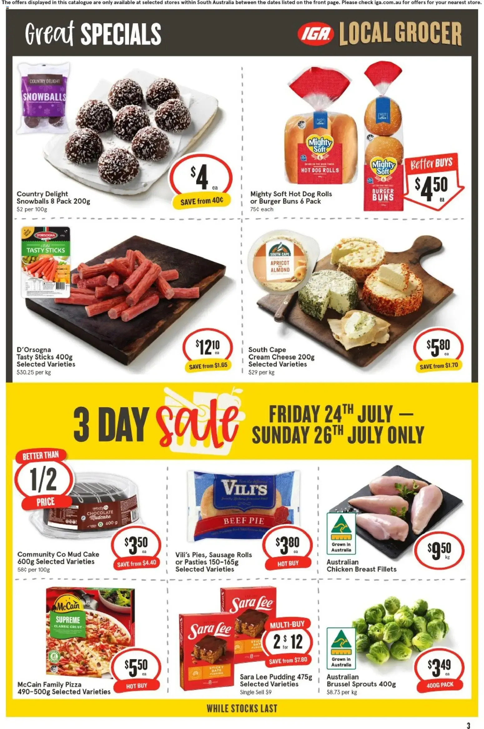IGA Local Grocer - Big Family Big Prizes - Catalogue valid from 22 July to 28 July 2026 - page 4