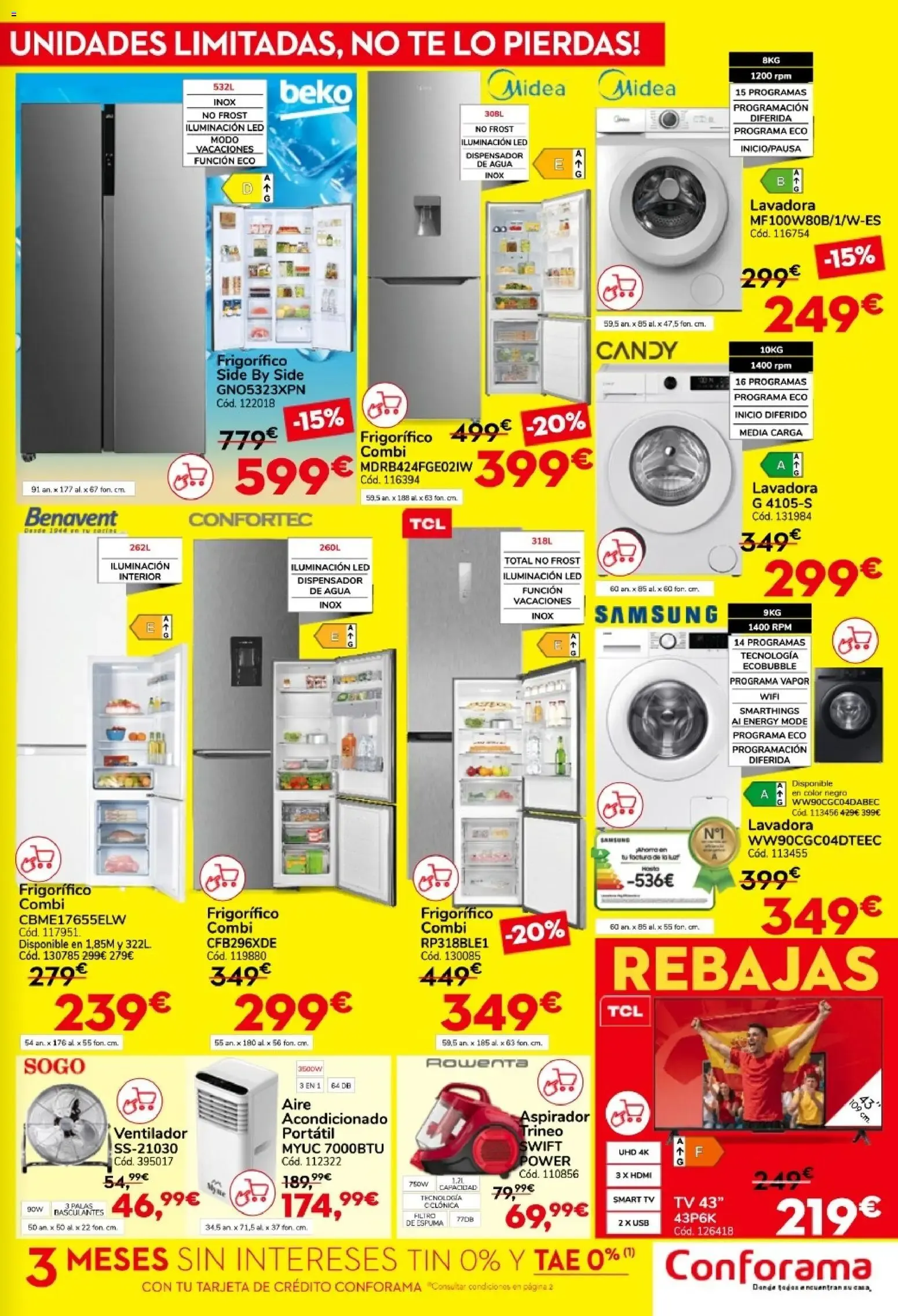 Catálogo de Conforama - Rebajas Brutales 25 de junio al 29 de julio 2026 - Página 7