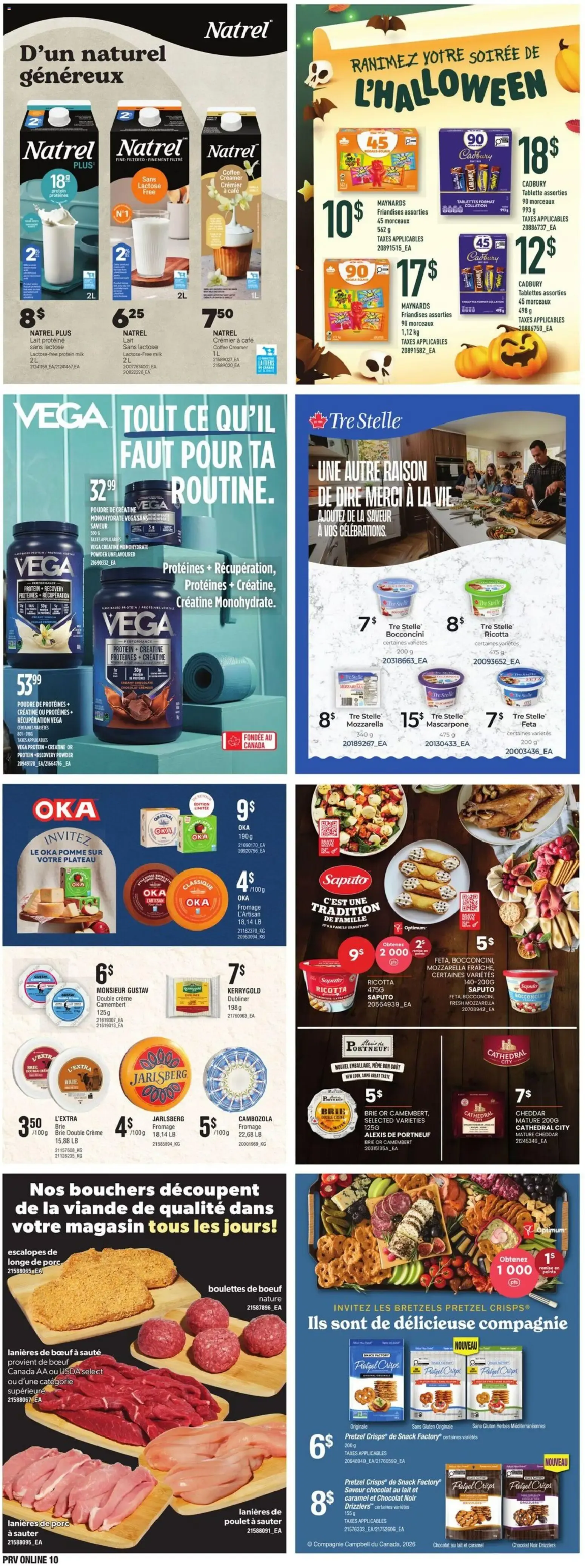 Provigo weekly flyer / circulaire from Oct 8, 2026 > weekly specials & deals from October 8 to October 14 2026 - flyer page 12