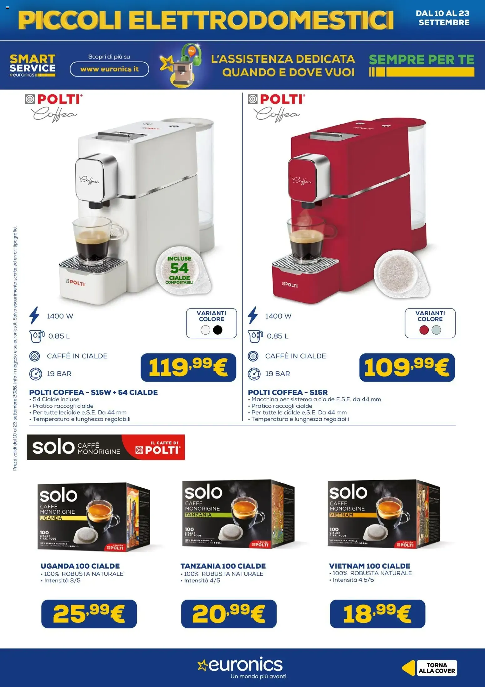 Nuovo Euronics volantino Piccoli Elettrodomestici dal 10/09/2026 > offerte anteprima 🛍️ da 10 settembre a 23 settembre di 2026 - Pagina del volantino 13