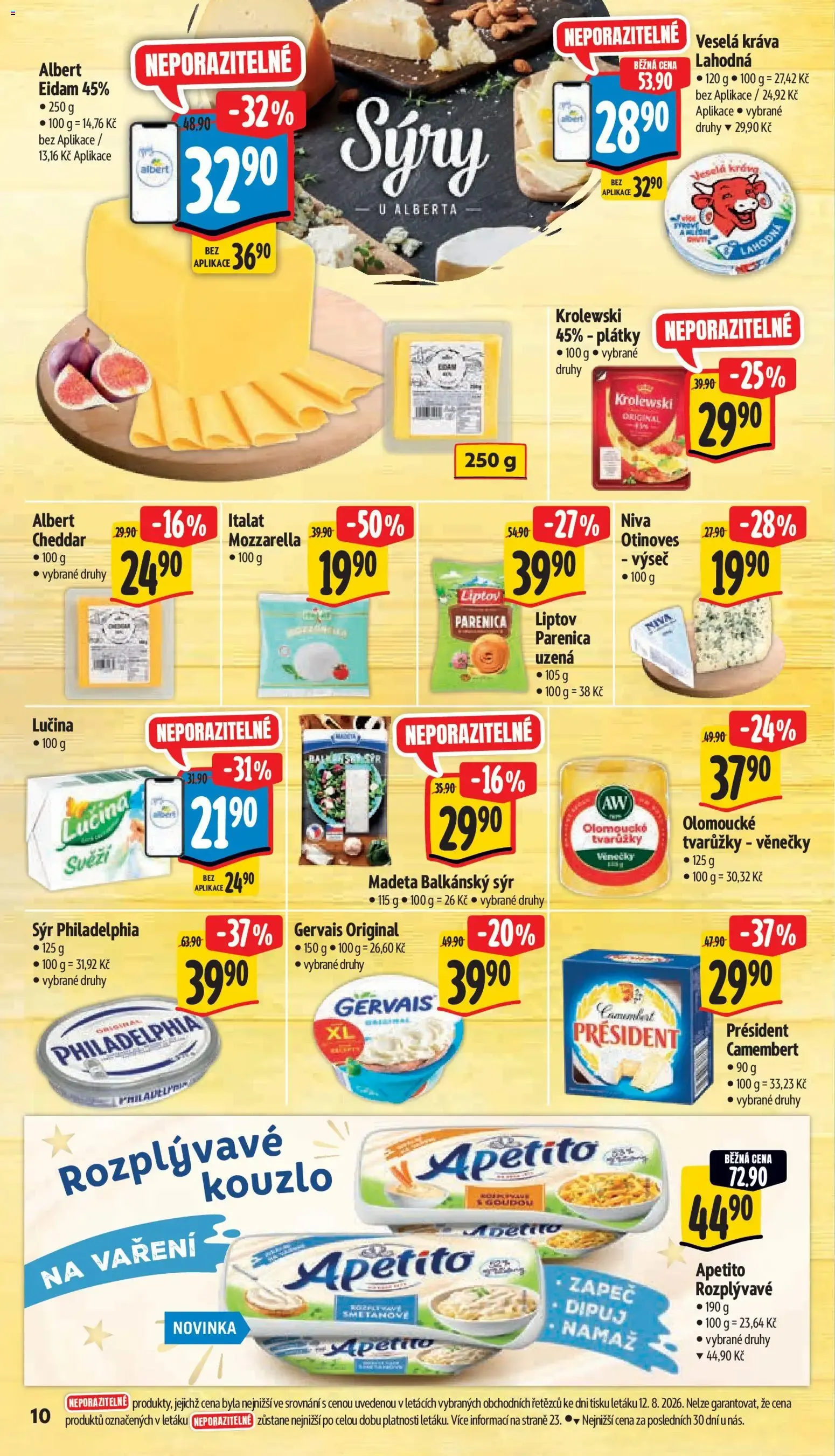 Albert leták - Hypermarket - Strakonice od 19.08.2026 - Akční leták - 19. srpna 25. srpna 2026 - Page 18