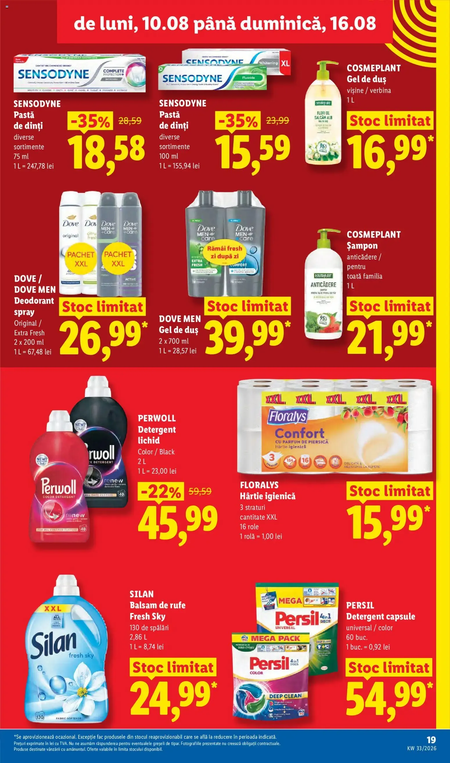 Catalog Catalog LIDL 10.08.2026 - Oferta și Revista online de la 10 august până la 16 august 2026 - Revista Pagina 19