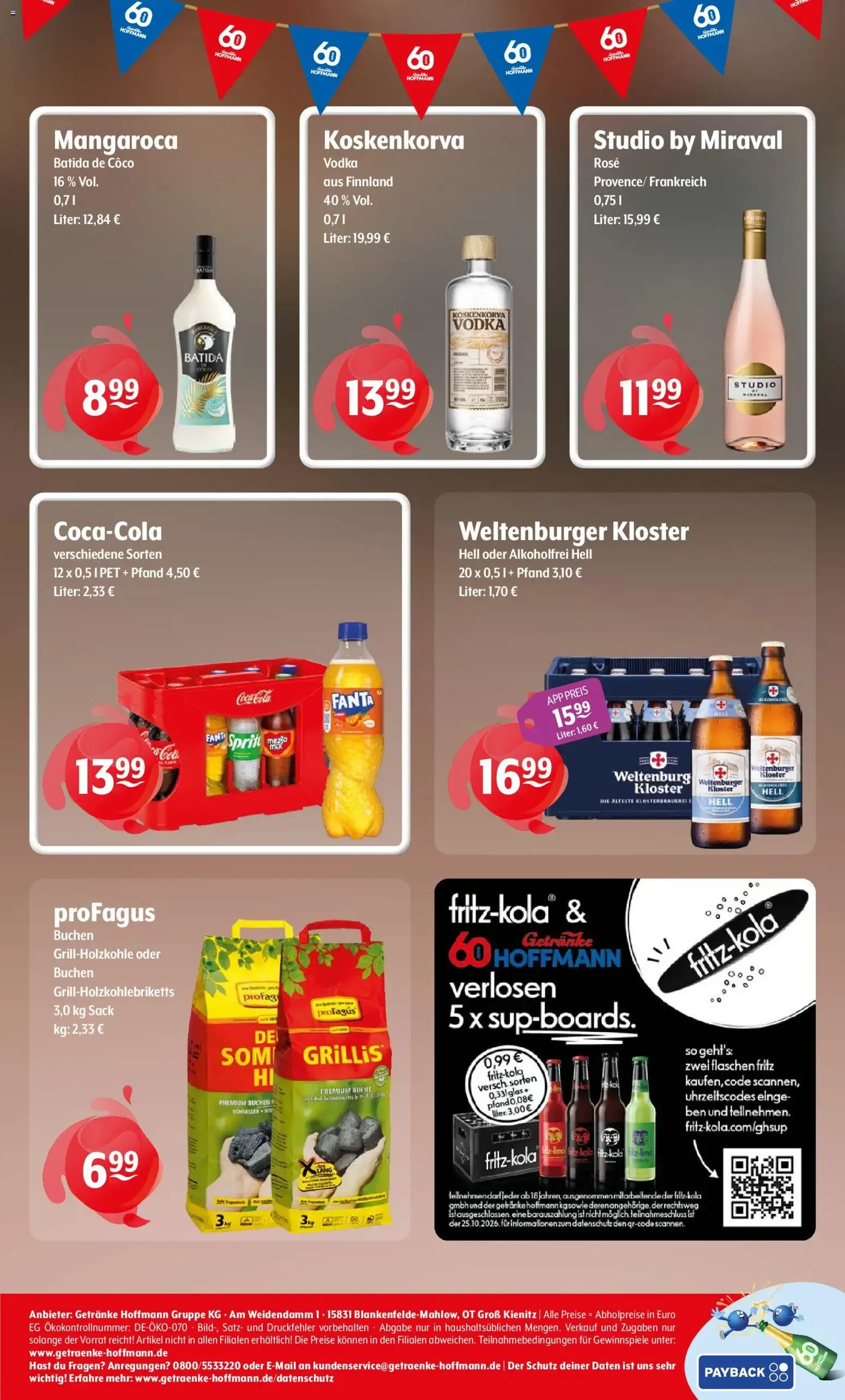 Getränke Hoffmann Prospekt (ab 12.10.2026) zum Blättern von 12. Oktober bis 17. Oktober 2026 - Prospekt seite 8