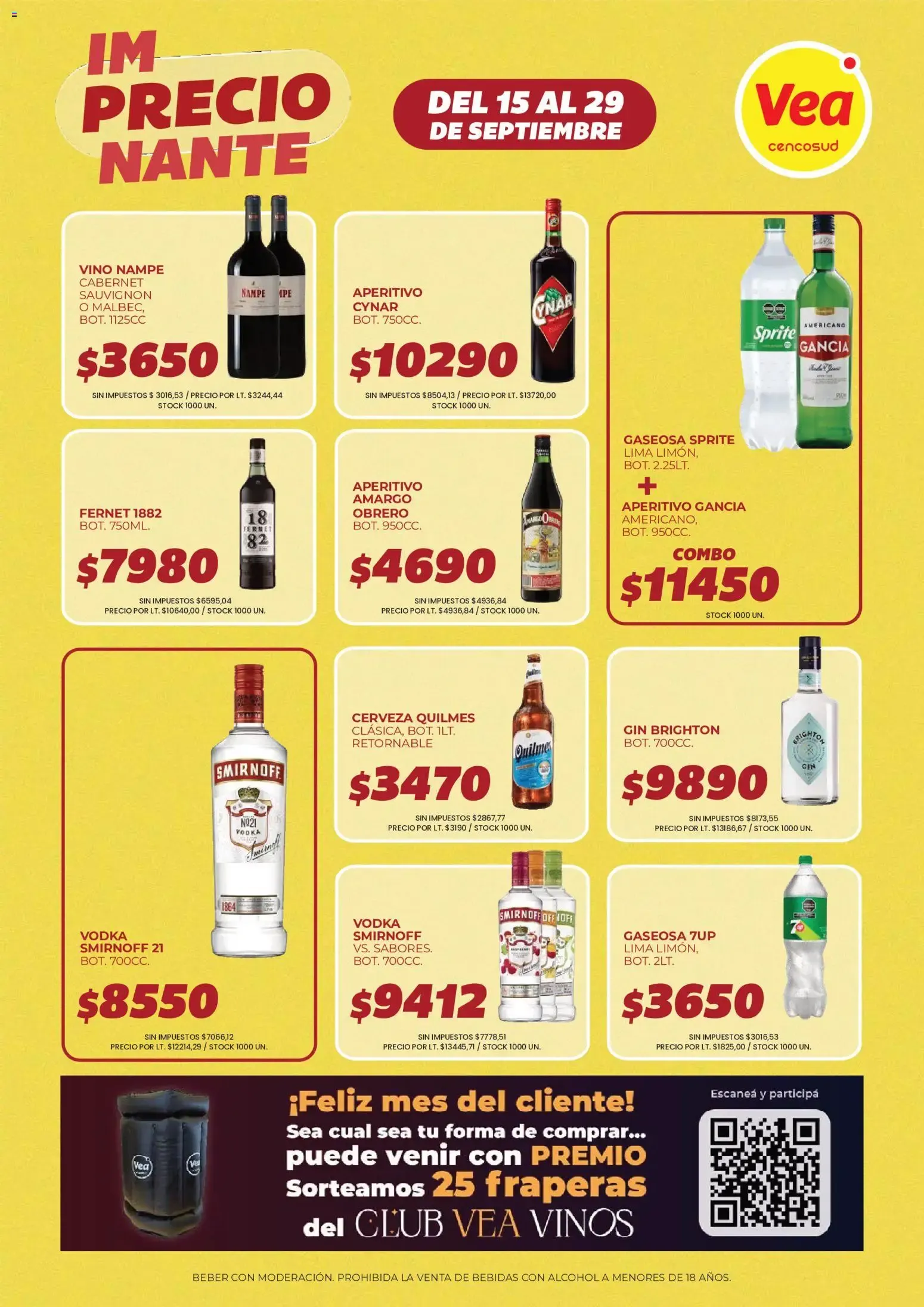 Ofertas de Vea - Folleto imPRECIOnante | Córdoba del 15/09/2026 - 29/09/2026 15 de septiembre al 29 de septiembre 2026 - Página 11 del catálogo