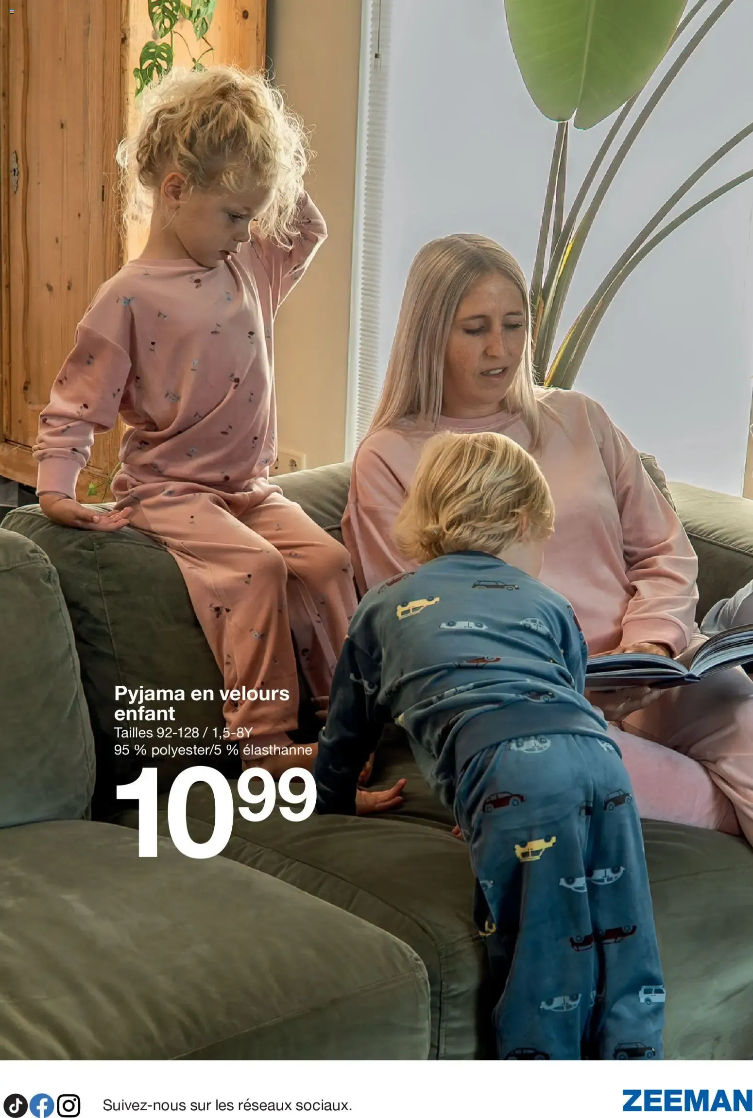 Cette semaine : des pyjamas chauds pour tout le monde. du 24 octobre au 6 novembre 2026 - Catalogue page 9