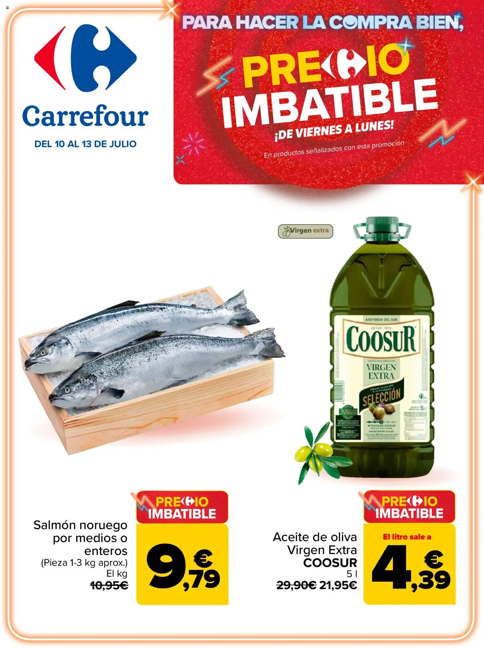 Catálogo de Carrefour Precio Imbatible 10 de julio al 13 de julio 2026 - Página 1