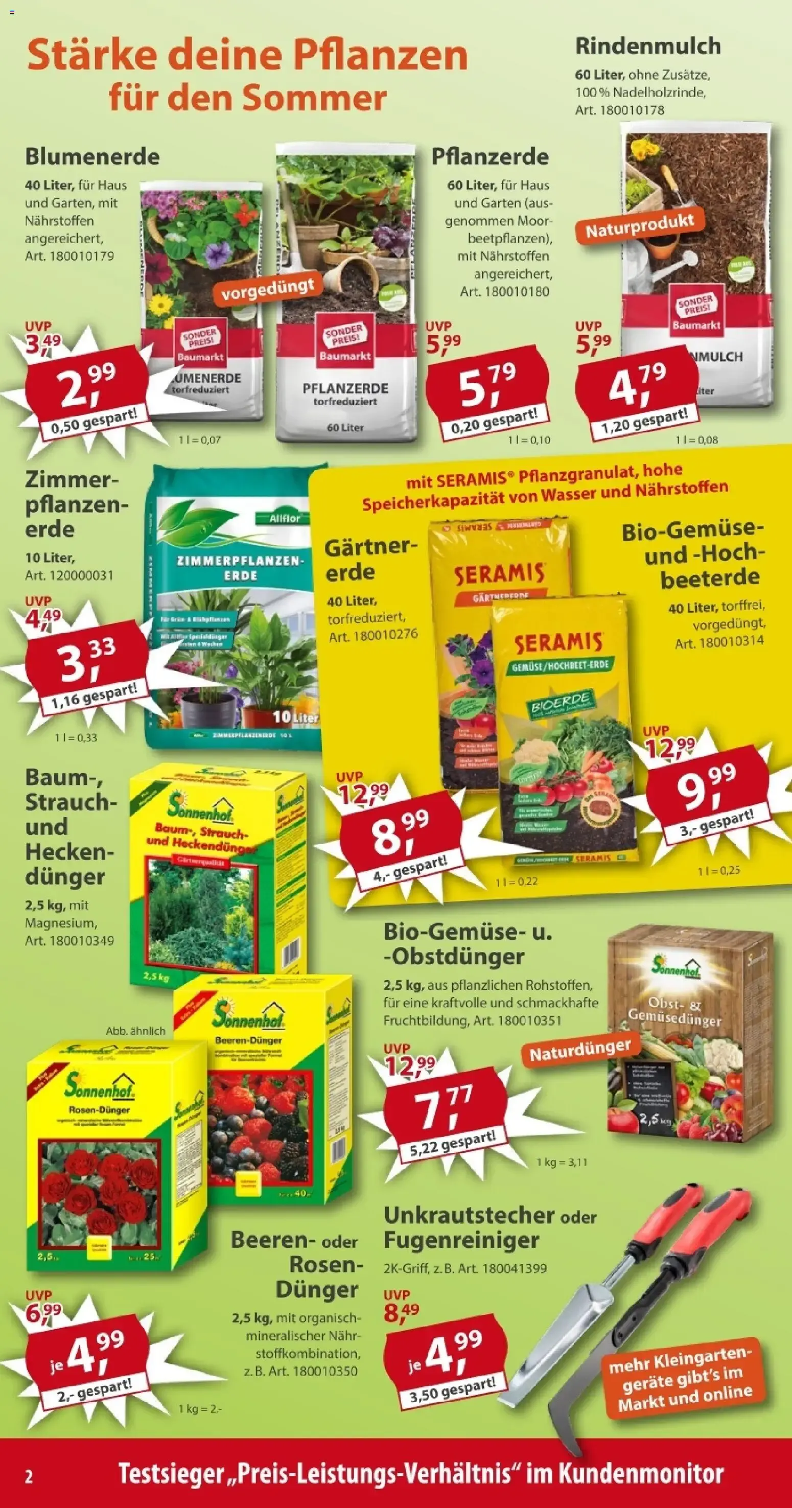 Sonderpreis Baumarkt Prospekt (ab 01.08.2026) zum Blättern von 1. August bis 7. August 2026 - Prospekt seite 2
