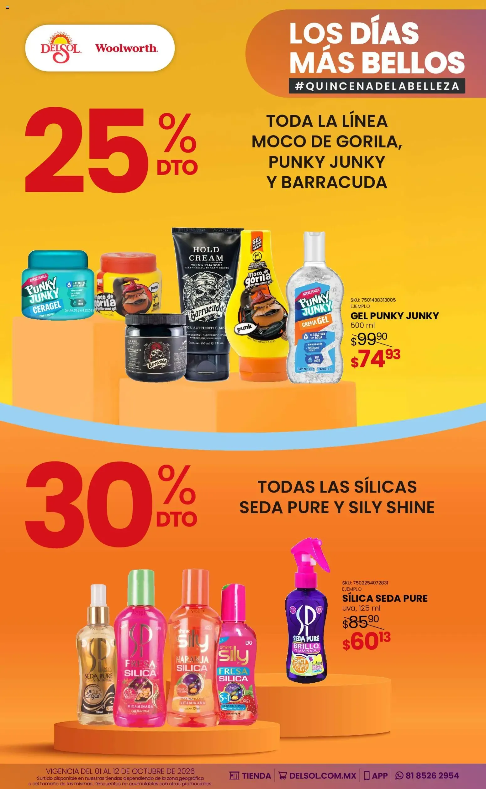 Catálogo de Del Sol y Woolworth catálogo Los días más bellos - Quincena Belleza (01/10/2026 - 12/10/2026) - catálogo en línea 1 de octubre al 12 de octubre 2026 - Pagina 9