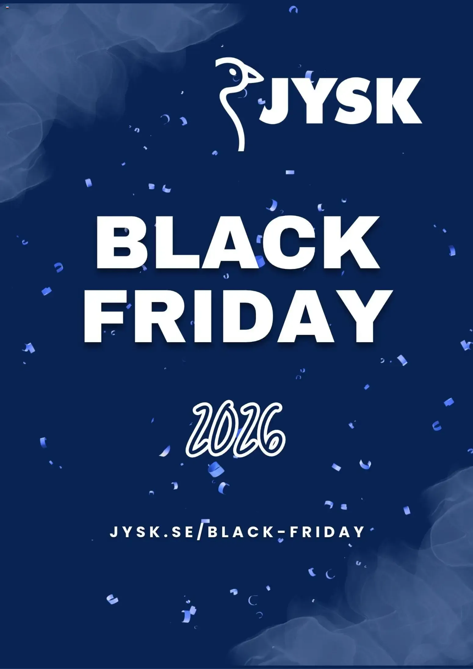 JYSK Black Friday 2026 från 19 oktober till 30 november 2026 - Reklamblad sidor 1