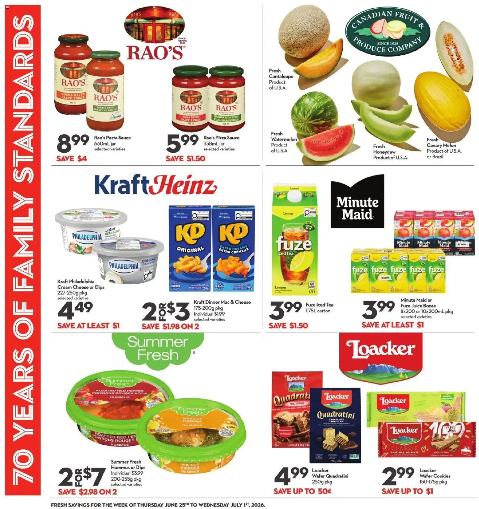 Longo's weekly flyer / circulaire from Jun 25, 2026 > weekly specials & deals from June 25 to July 1 2026 - flyer page 9