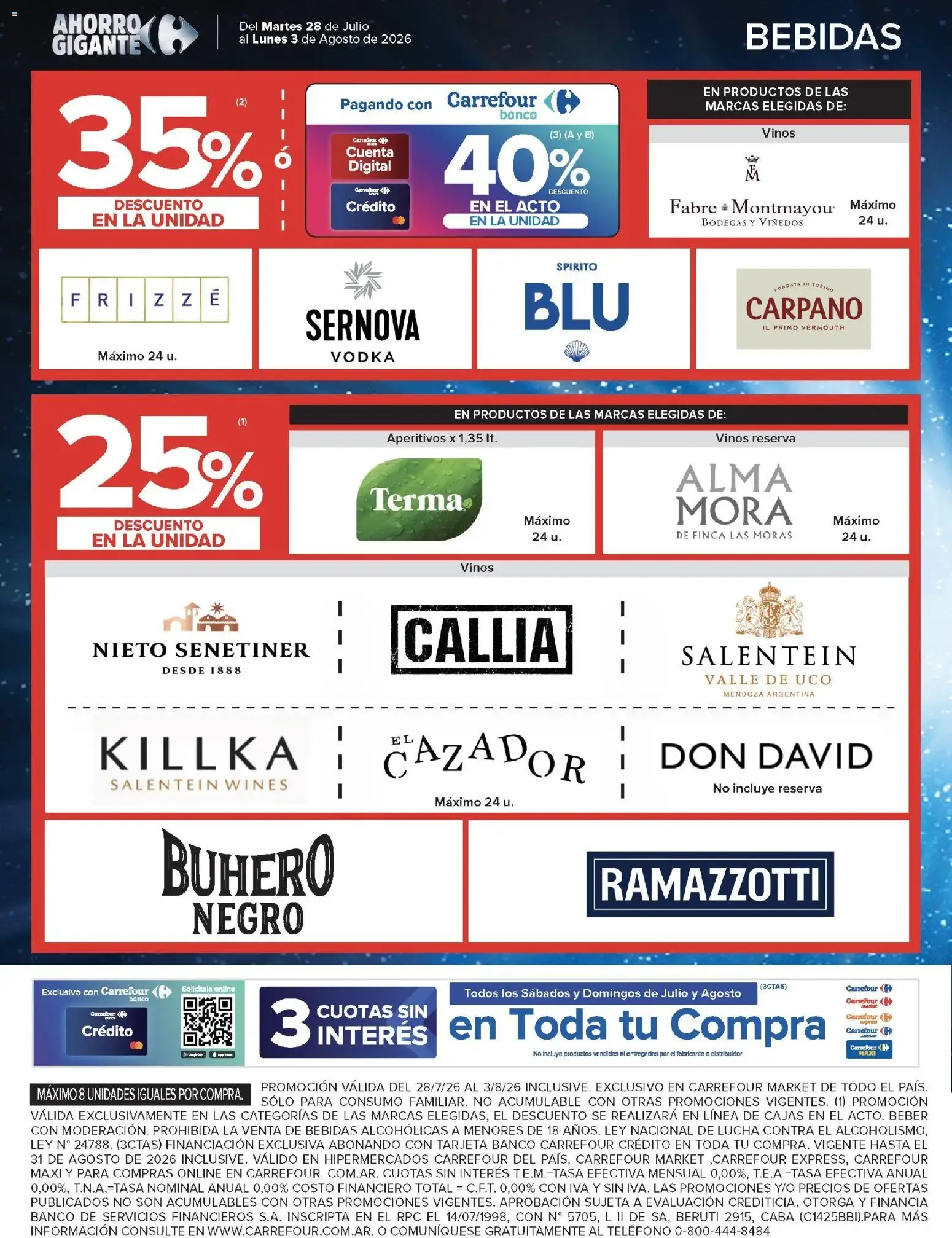Ofertas de Carrefour ofertas || del 28/07/2026 - 03/08/2026 || Promociones 28 de julio al 3 de agosto 2026 - Página 46 del catálogo