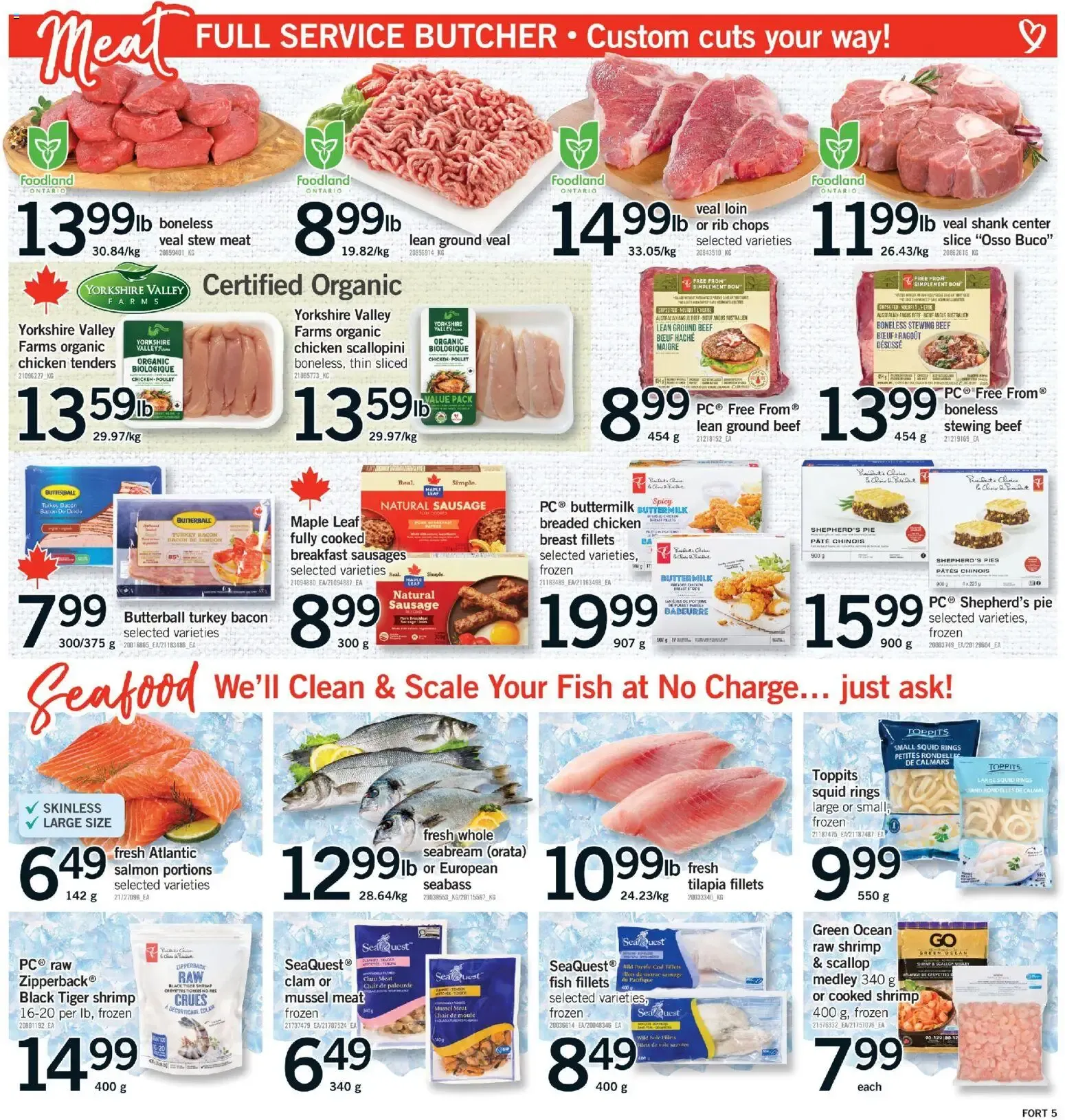 Fortinos weekly flyer / circulaire from Sep 17, 2026 > weekly specials & deals from September 17 to September 23 2026 - flyer page 6