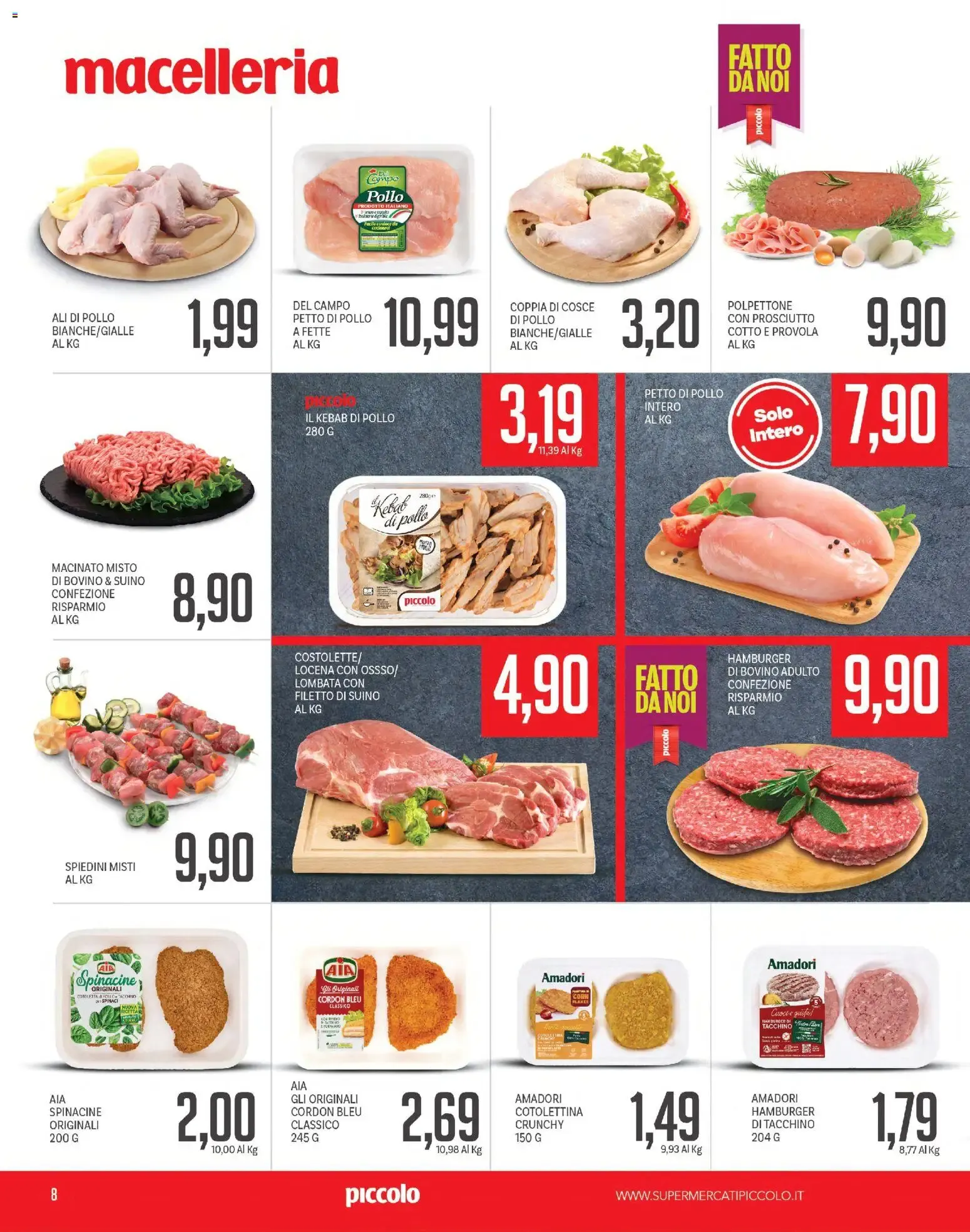 Piccolo volantino dal 12/10/2026 - online Offerte da 12 ottobre a 25 ottobre di 2026 - Pagina del volantino 8
