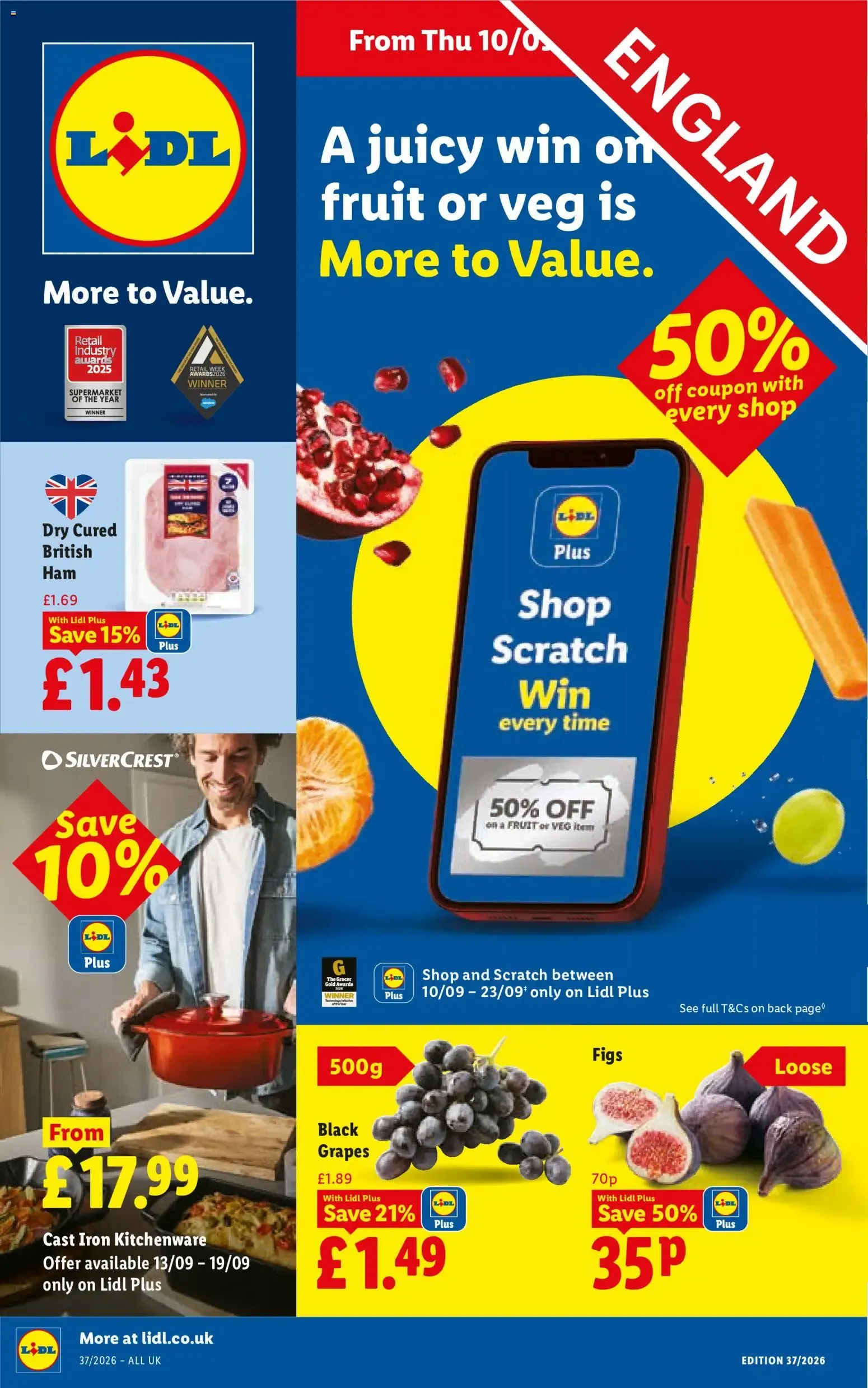 Lidl Weekly Offers - England from 10 September to 23 September 2026 - Catalogue Page 1