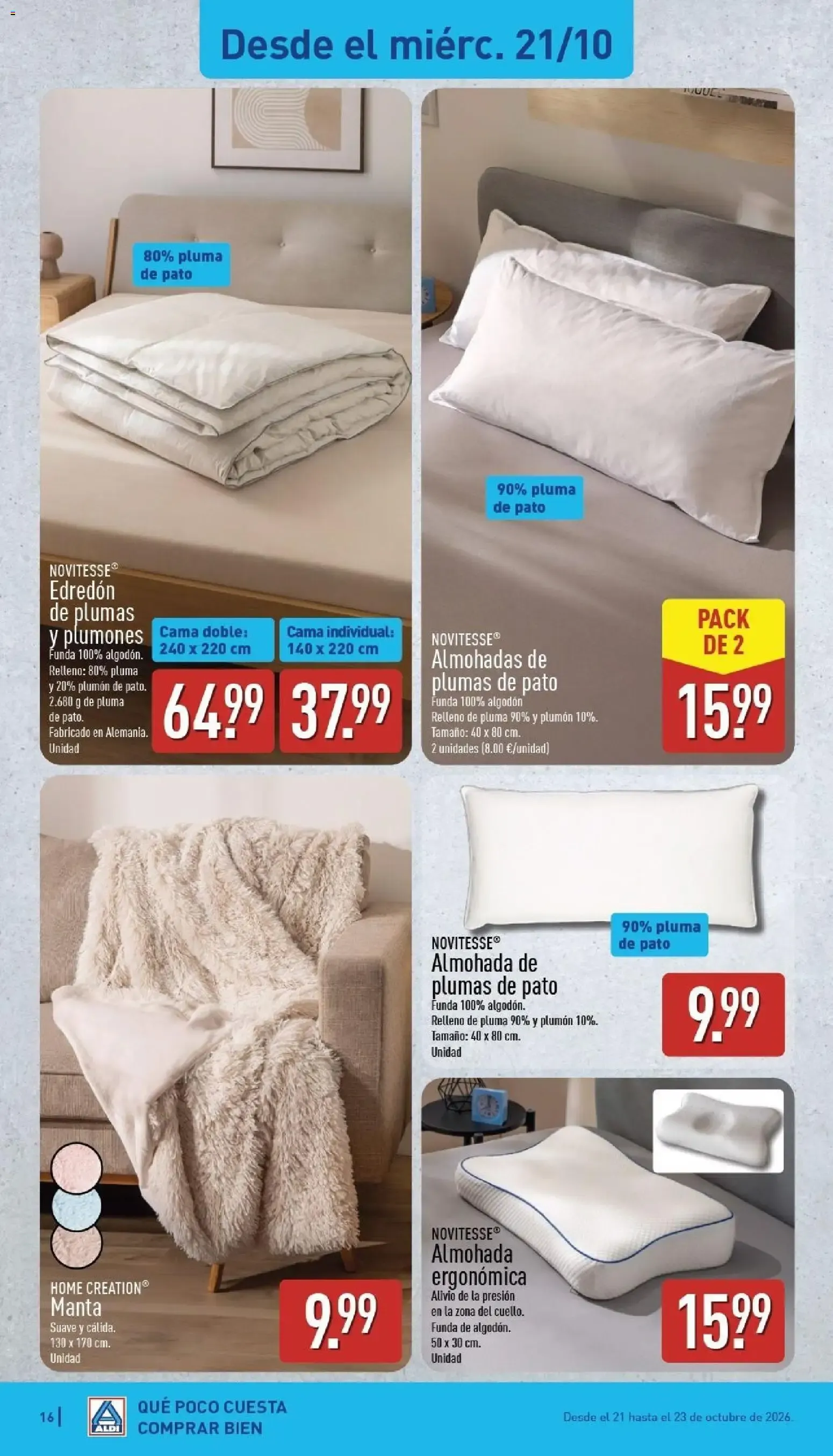 Catálogo de Aldi folleto Baleares del 19/10/2026 | Catálogo 19 de octubre al 25 de octubre 2026 - Página 16