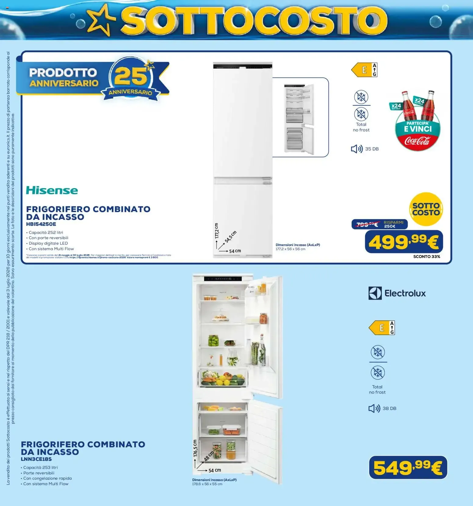 Euronics SOTTO COSTO - Dal 3 al 12 Luglio da 3 luglio a 12 luglio di 2026 - Pagina del volantino 13