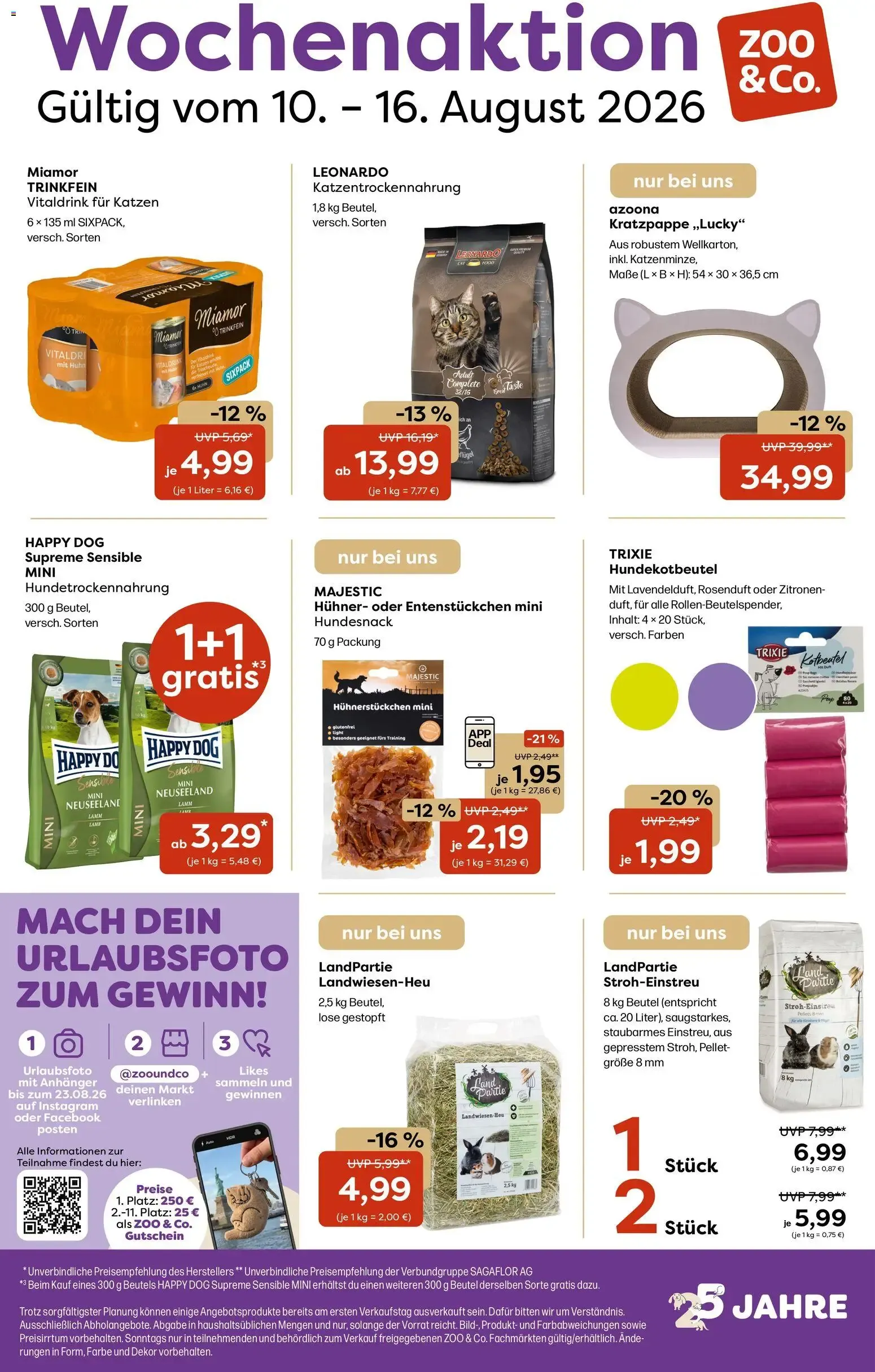 Zoo & co Prospekt vom 10.08.2026 – Angebote online