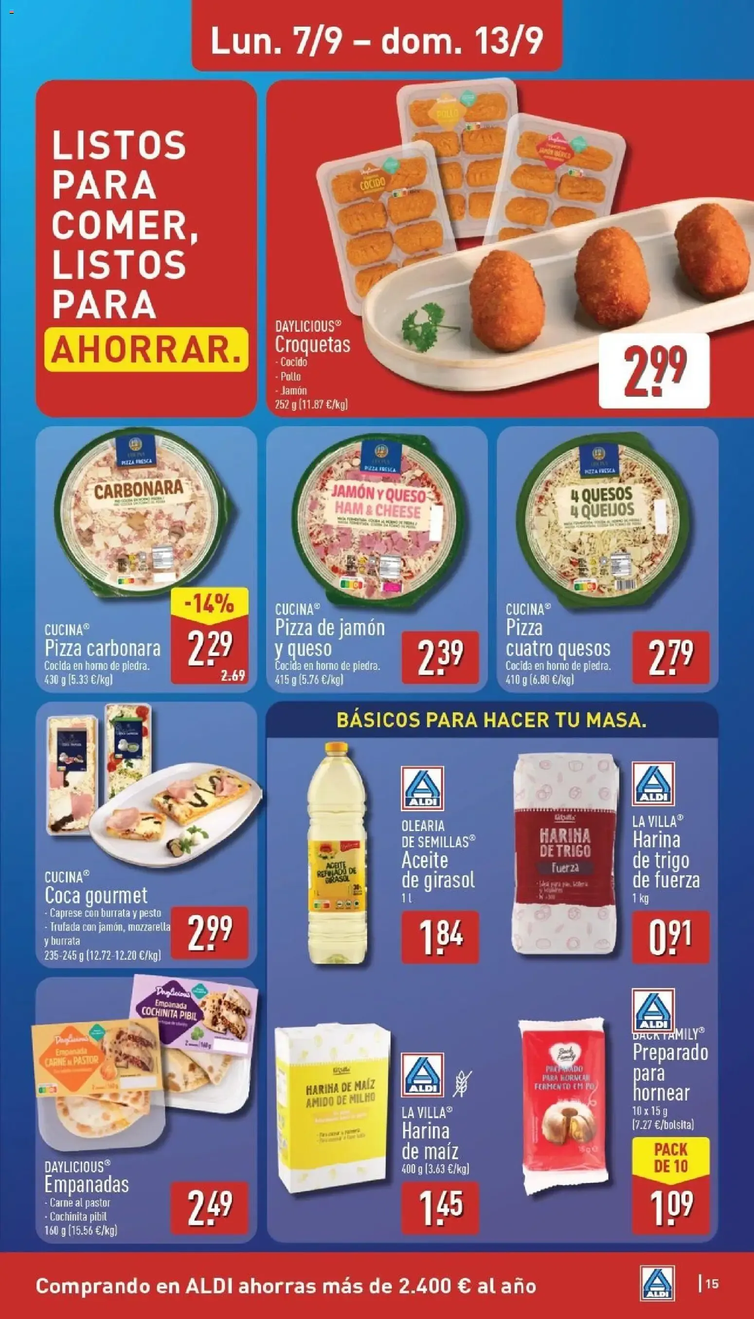 Catálogo de Aldi folleto Baleares del 07/09/2026 | Catálogo 7 de septiembre al 13 de septiembre 2026 - Página 15