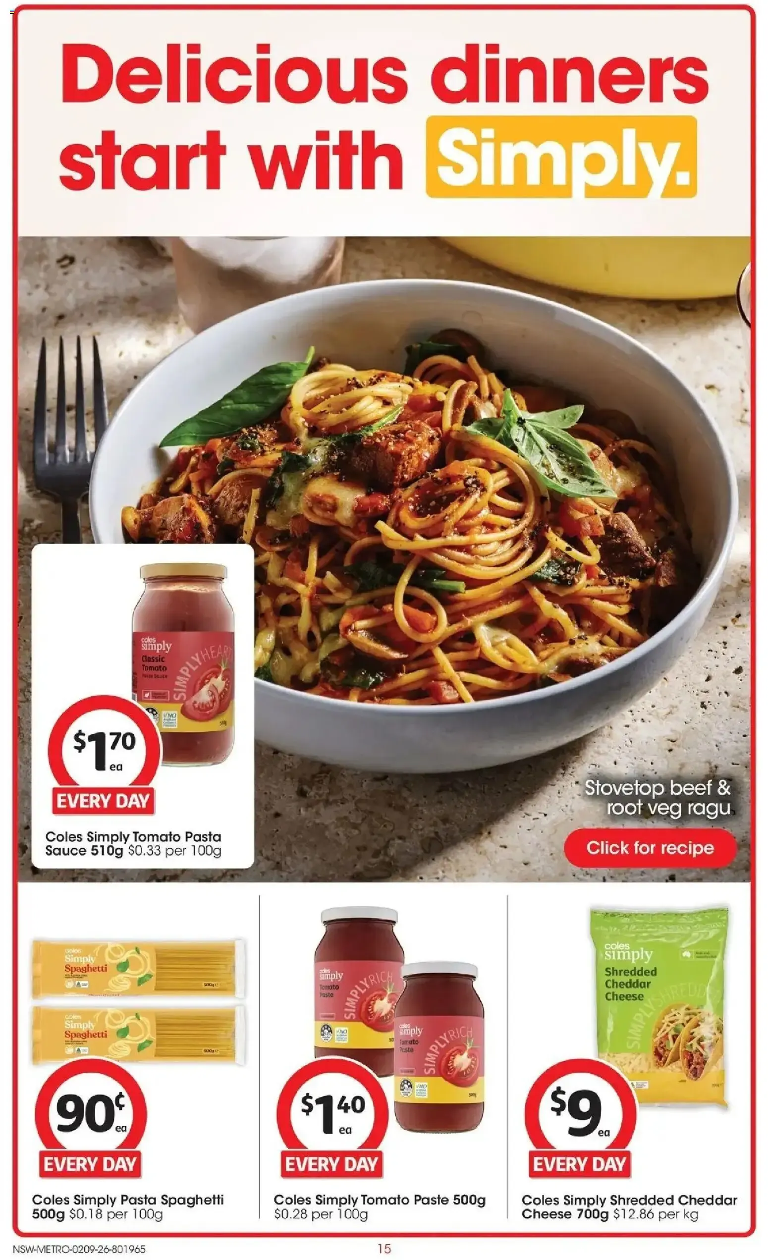 Coles catalogue valid from 02/09/2026 > Online Australia - Catalogue valid from 2 September to 8 September 2026 - page 15