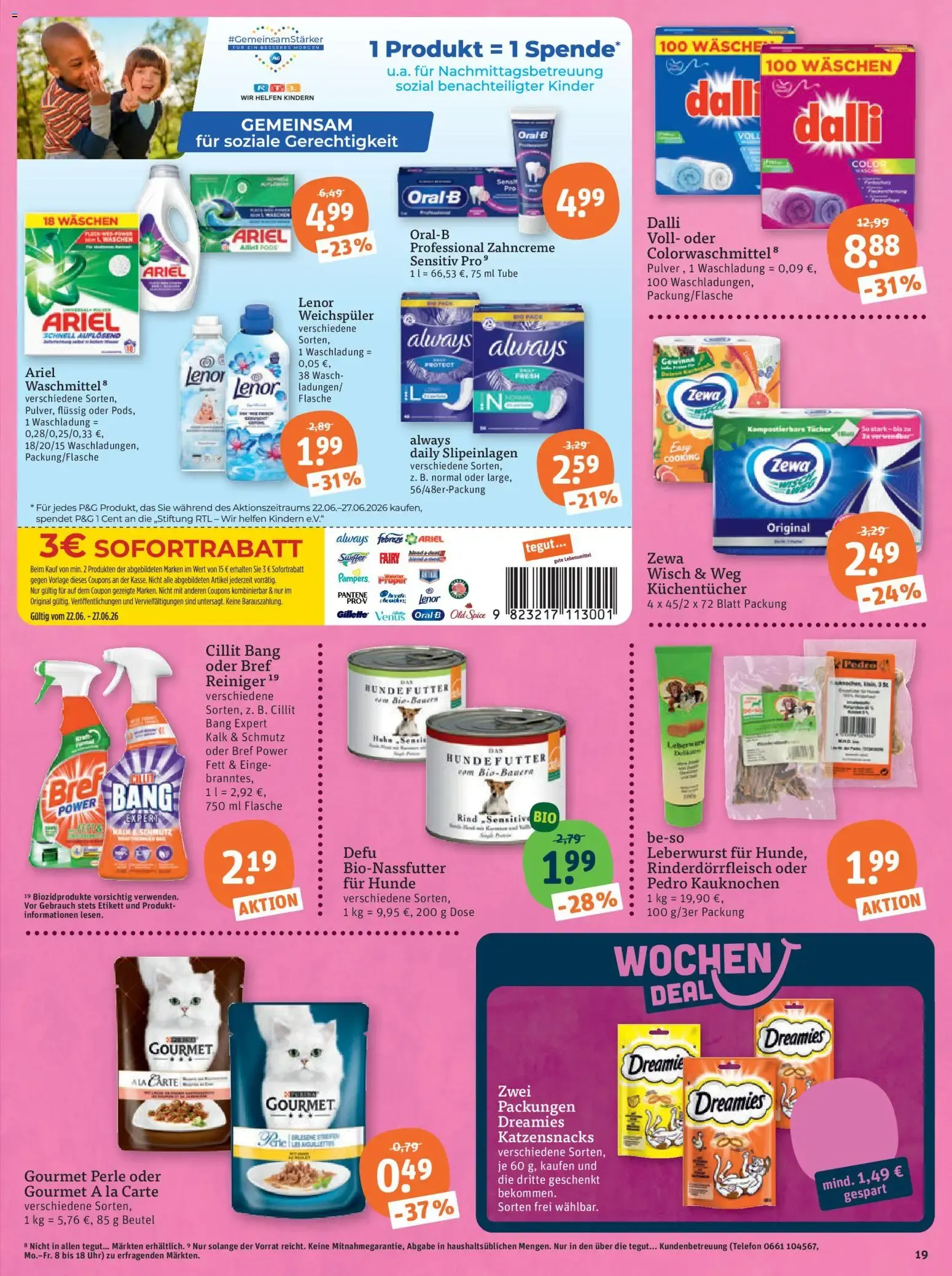 tegut... ENDSPURT! von 26. Juni bis 27. Juni 2026 - Prospekt seite 21